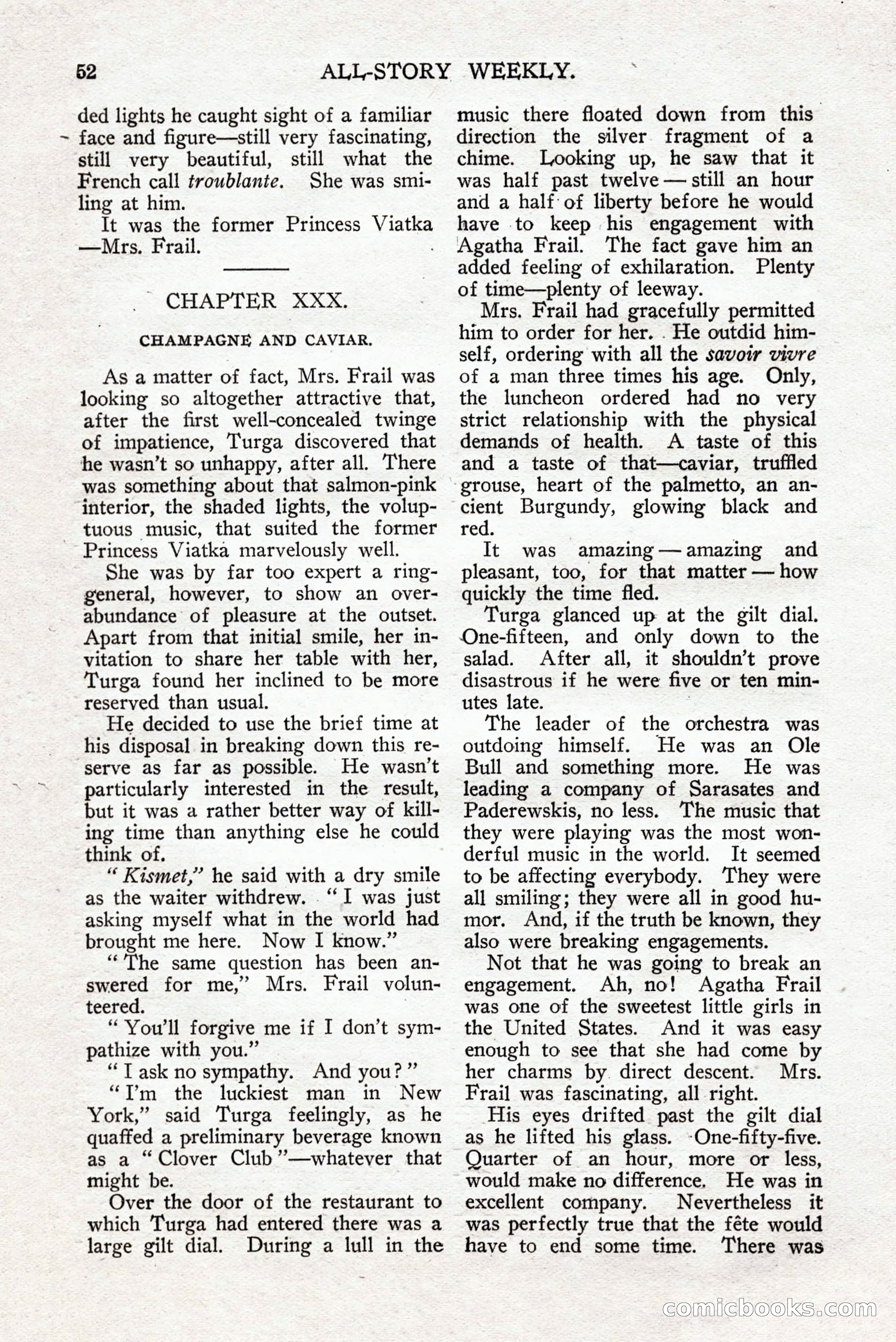 All-Story Weekly — page 62 of 276