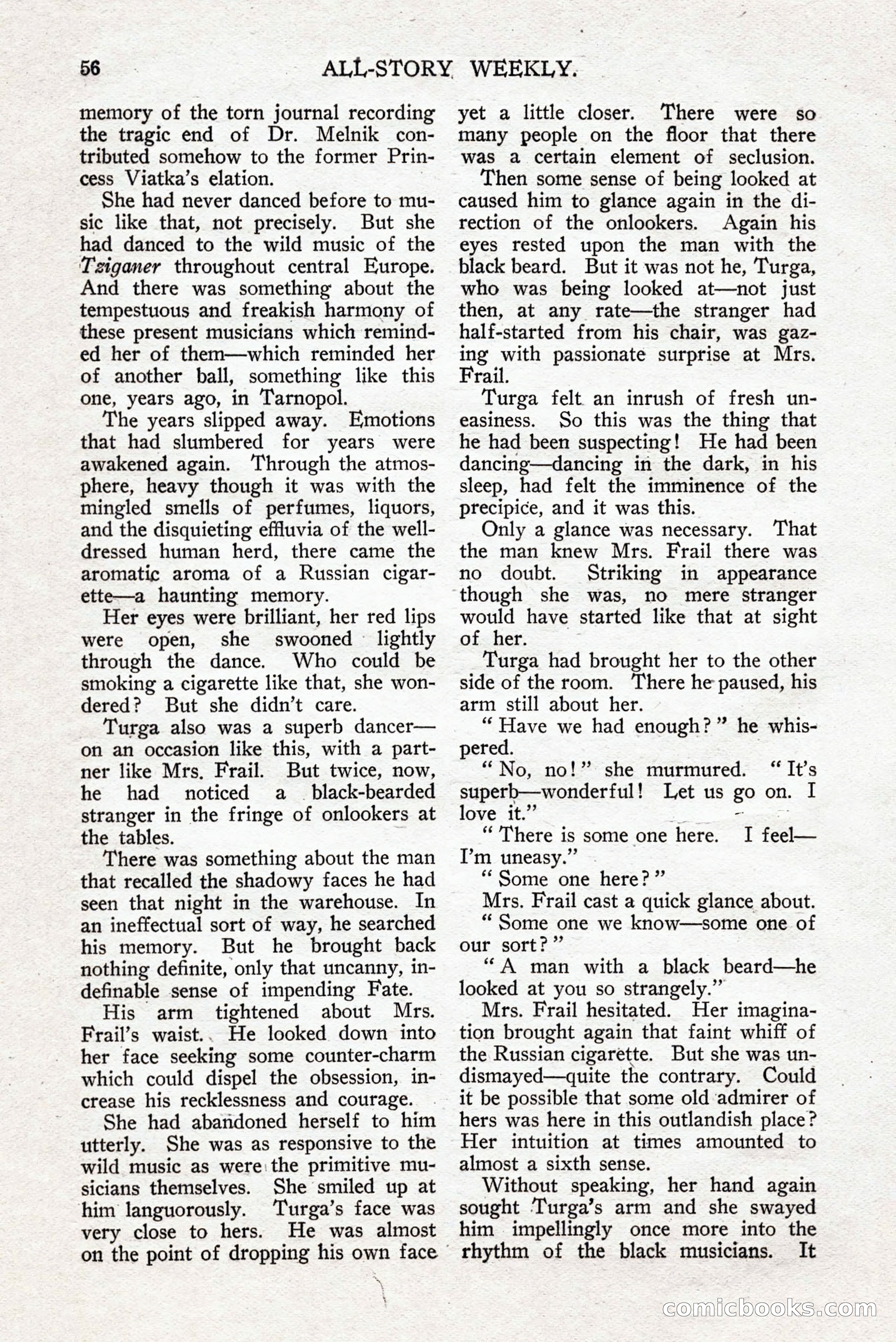 All-Story Weekly — page 66 of 276