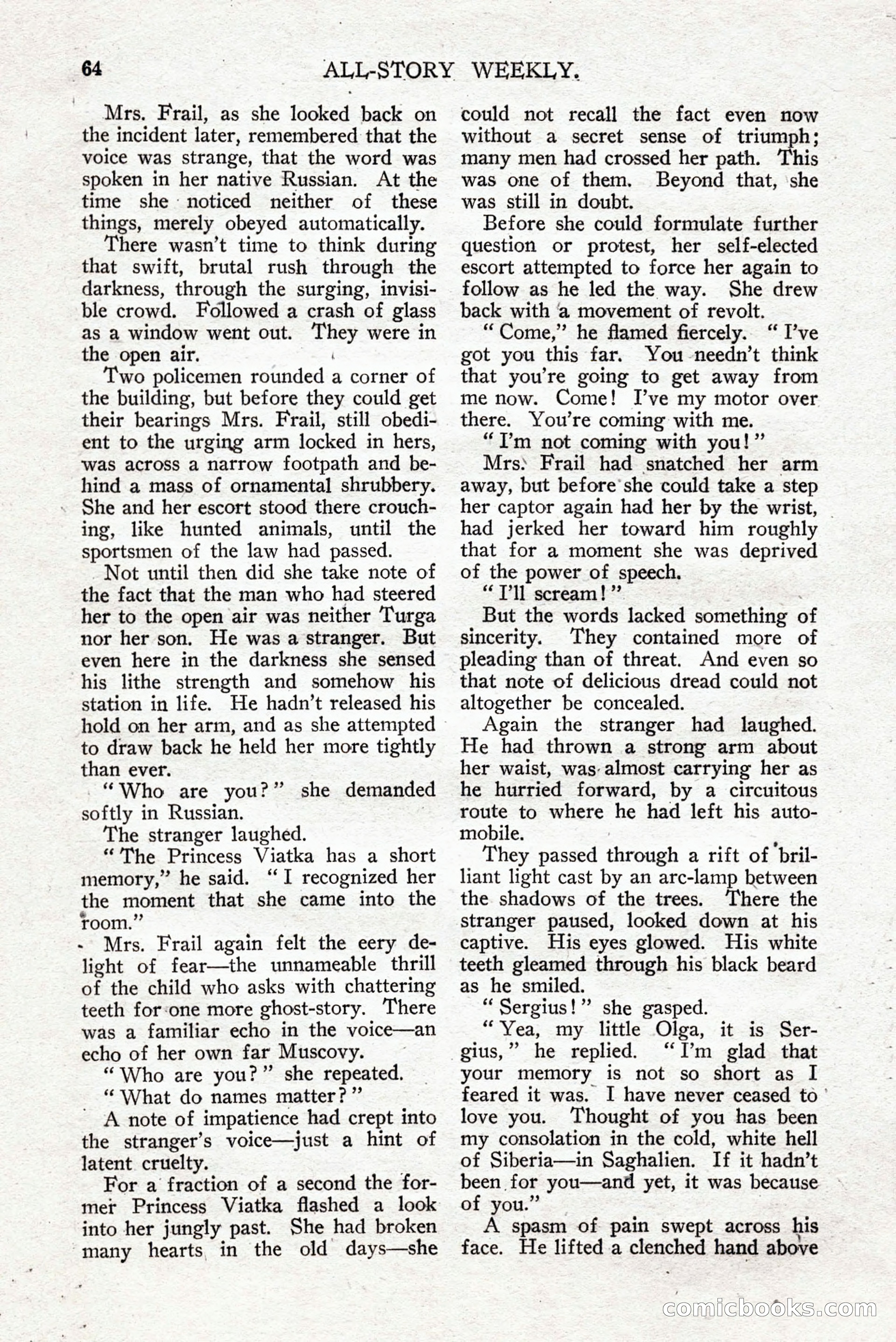 All-Story Weekly — page 74 of 276