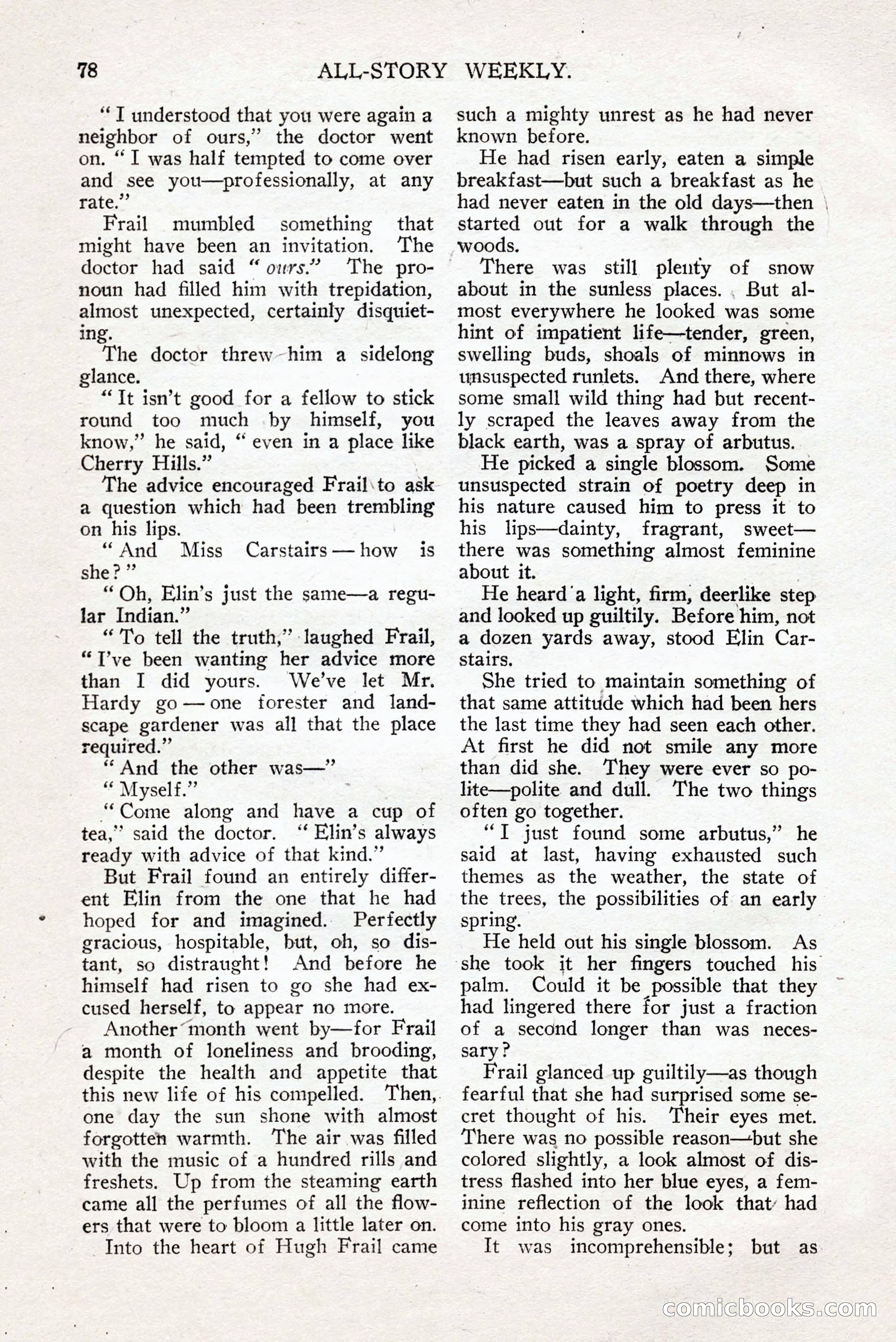 All-Story Weekly — page 88 of 276