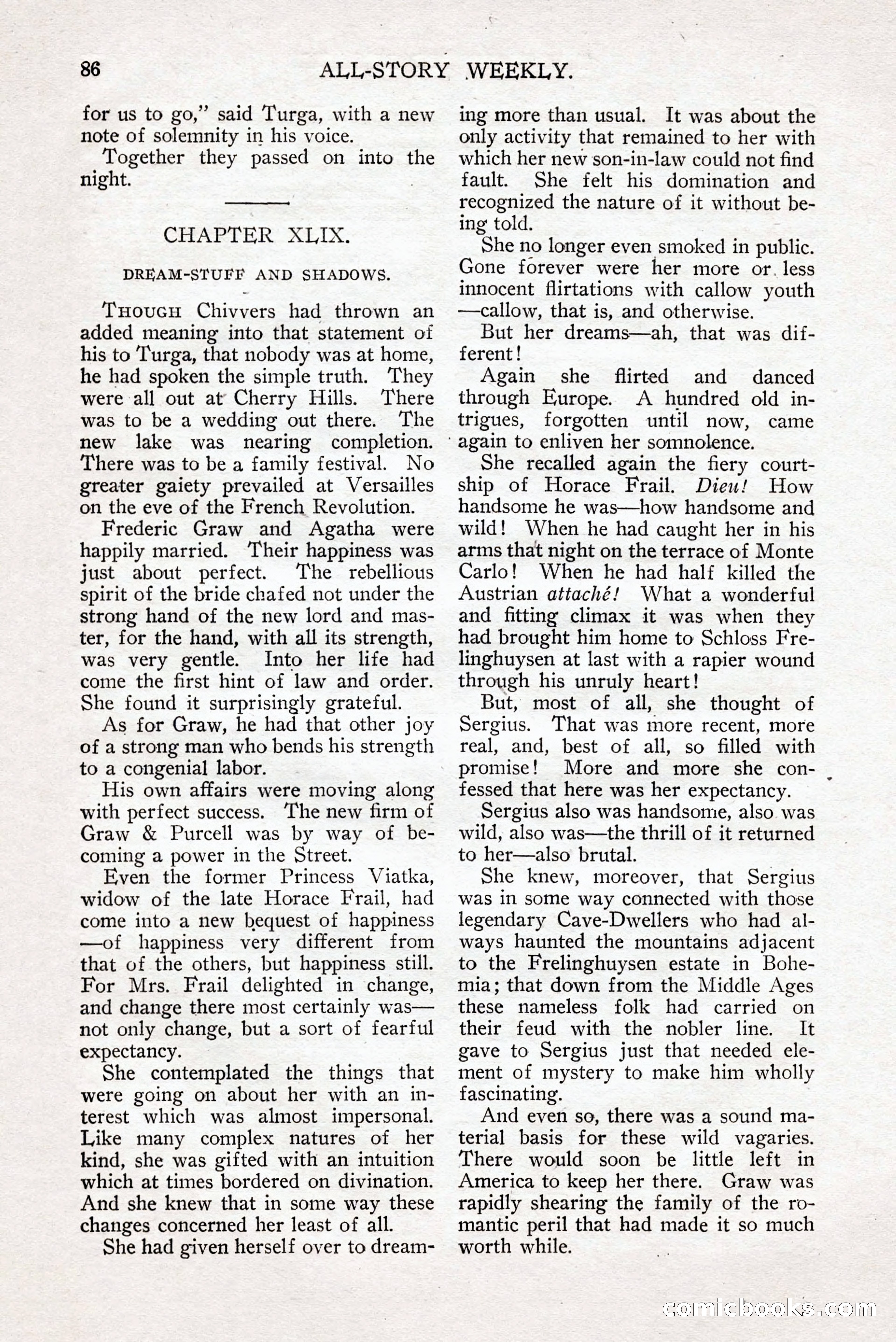 All-Story Weekly — page 96 of 276