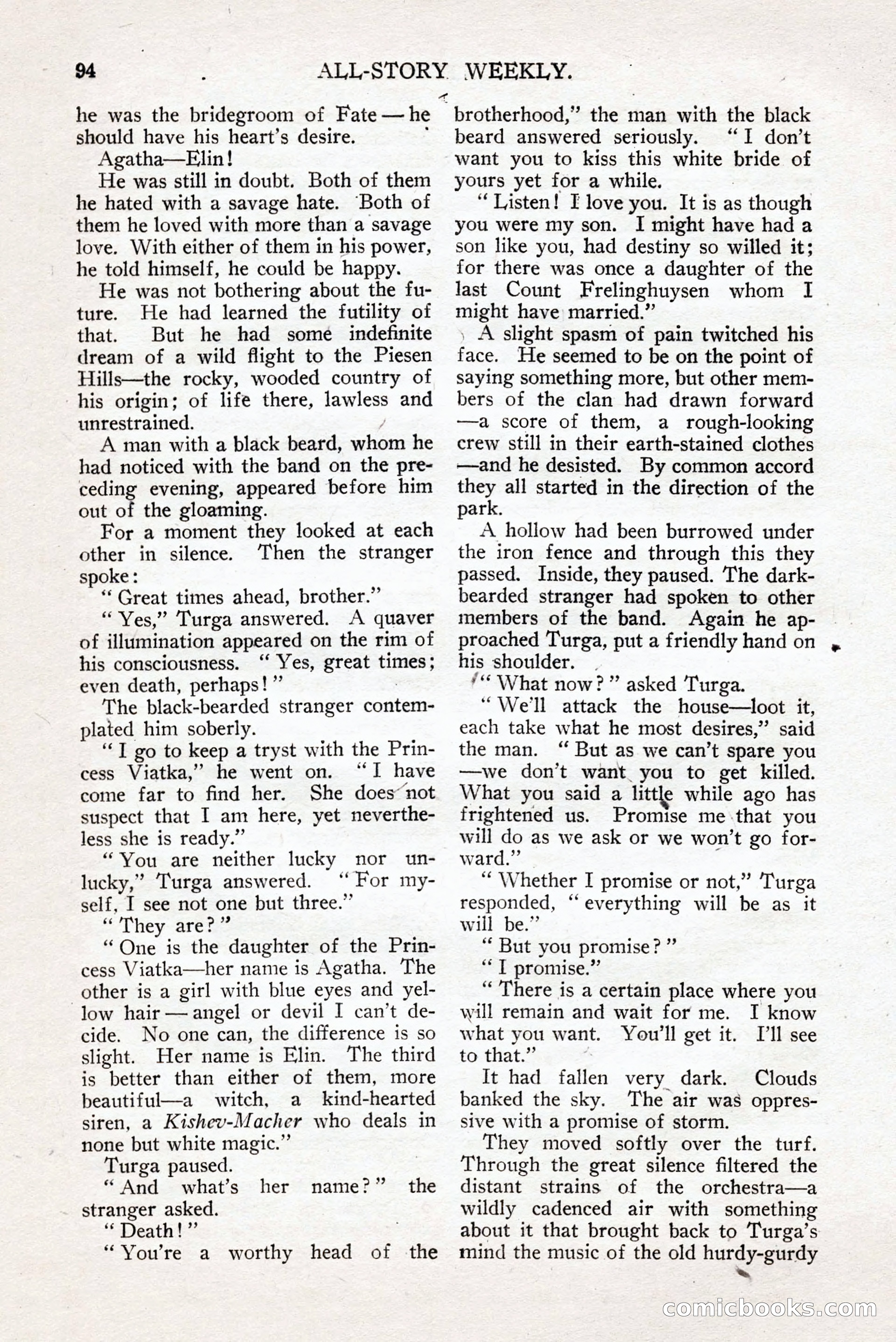All-Story Weekly — page 104 of 276