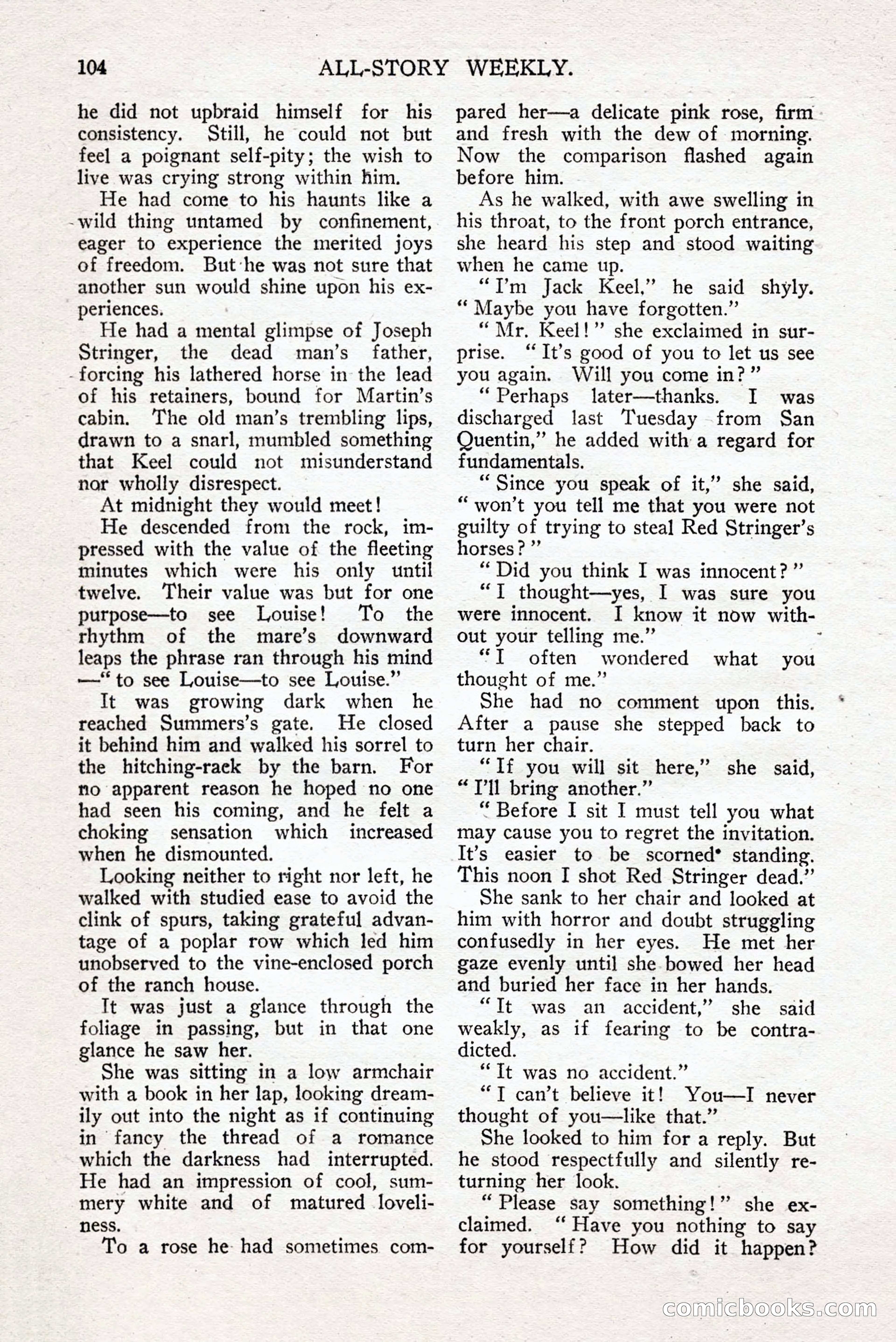 All-Story Weekly — page 114 of 276