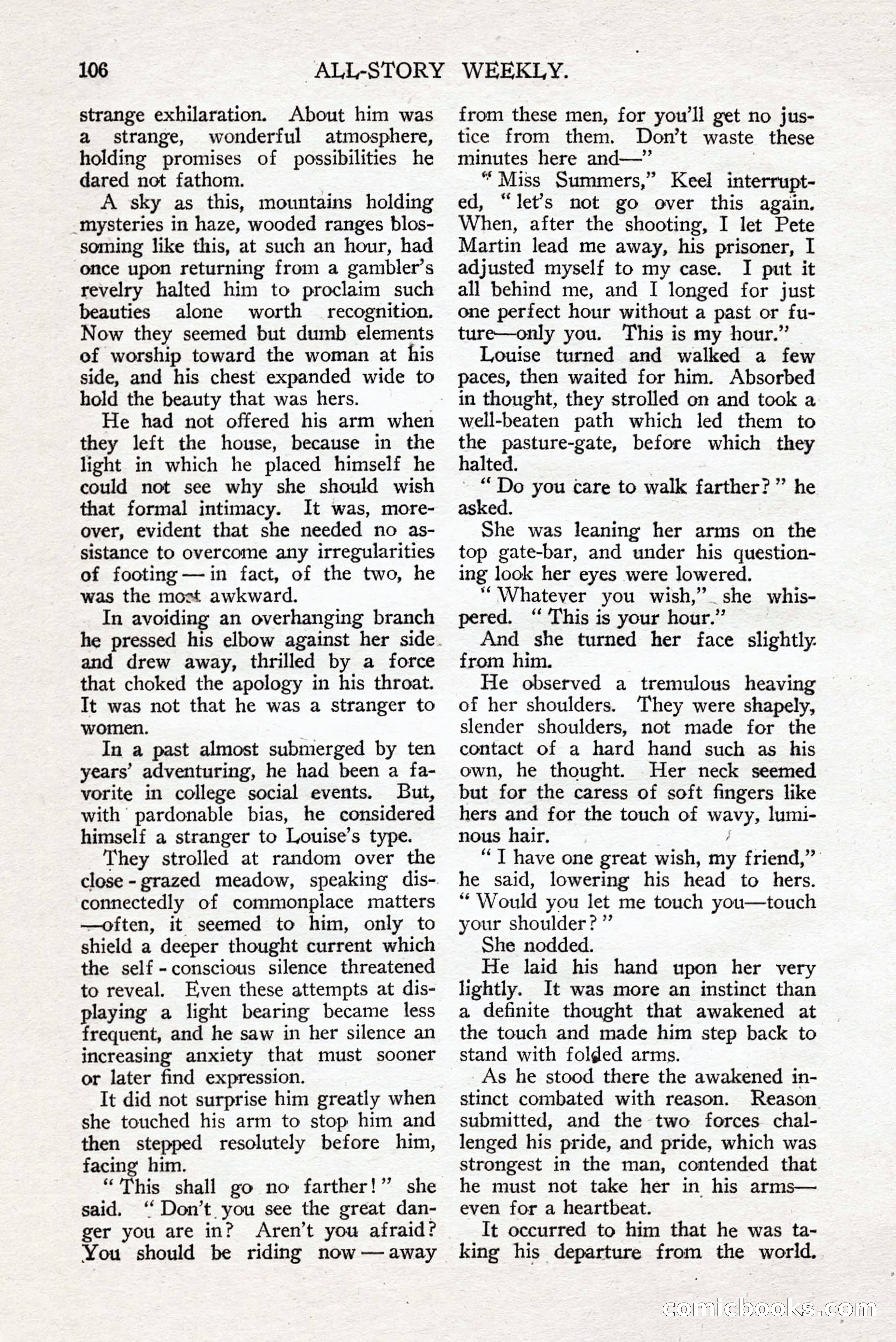 All-Story Weekly — page 116 of 276