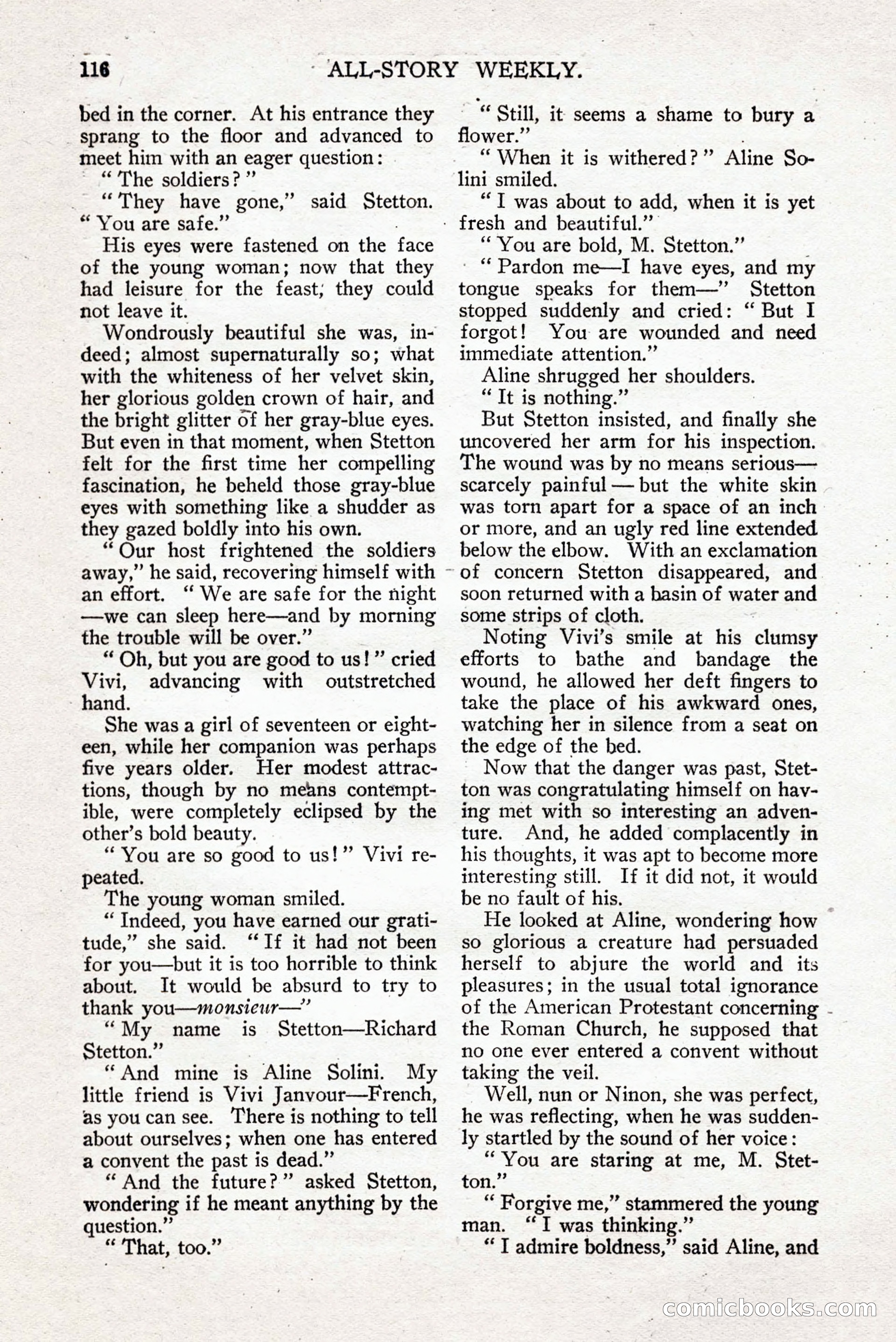 All-Story Weekly — page 126 of 276