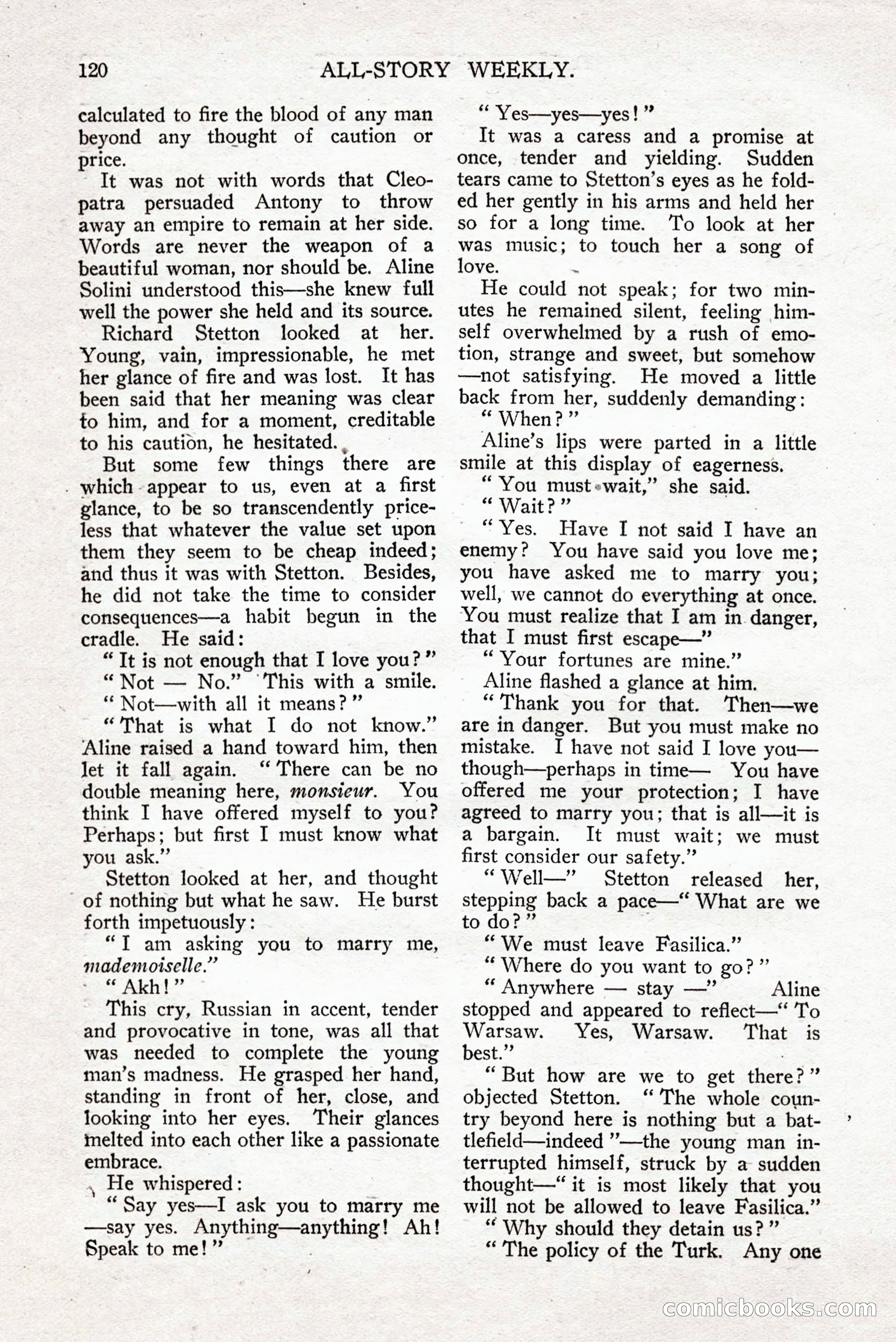 All-Story Weekly — page 130 of 276