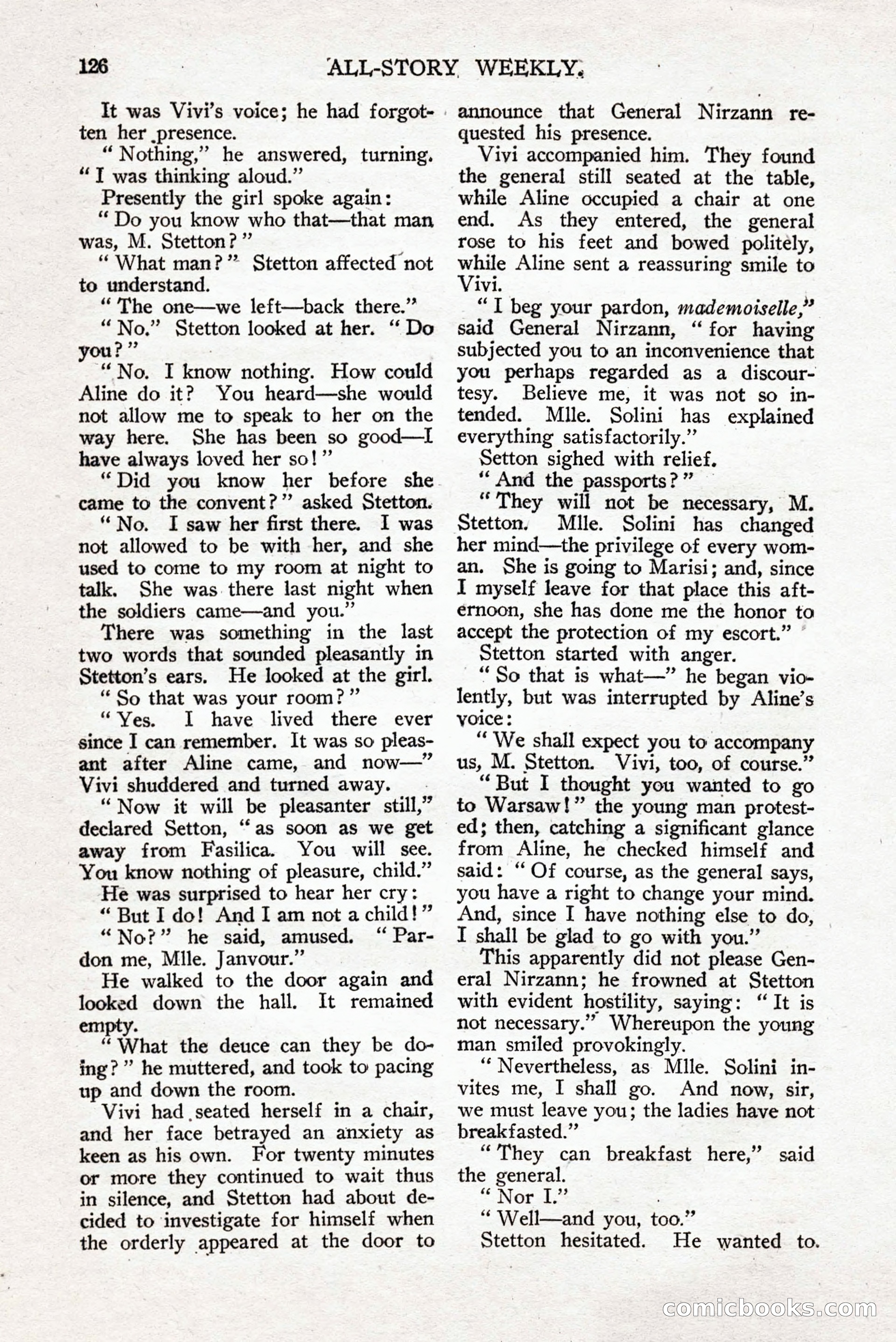 All-Story Weekly — page 136 of 276