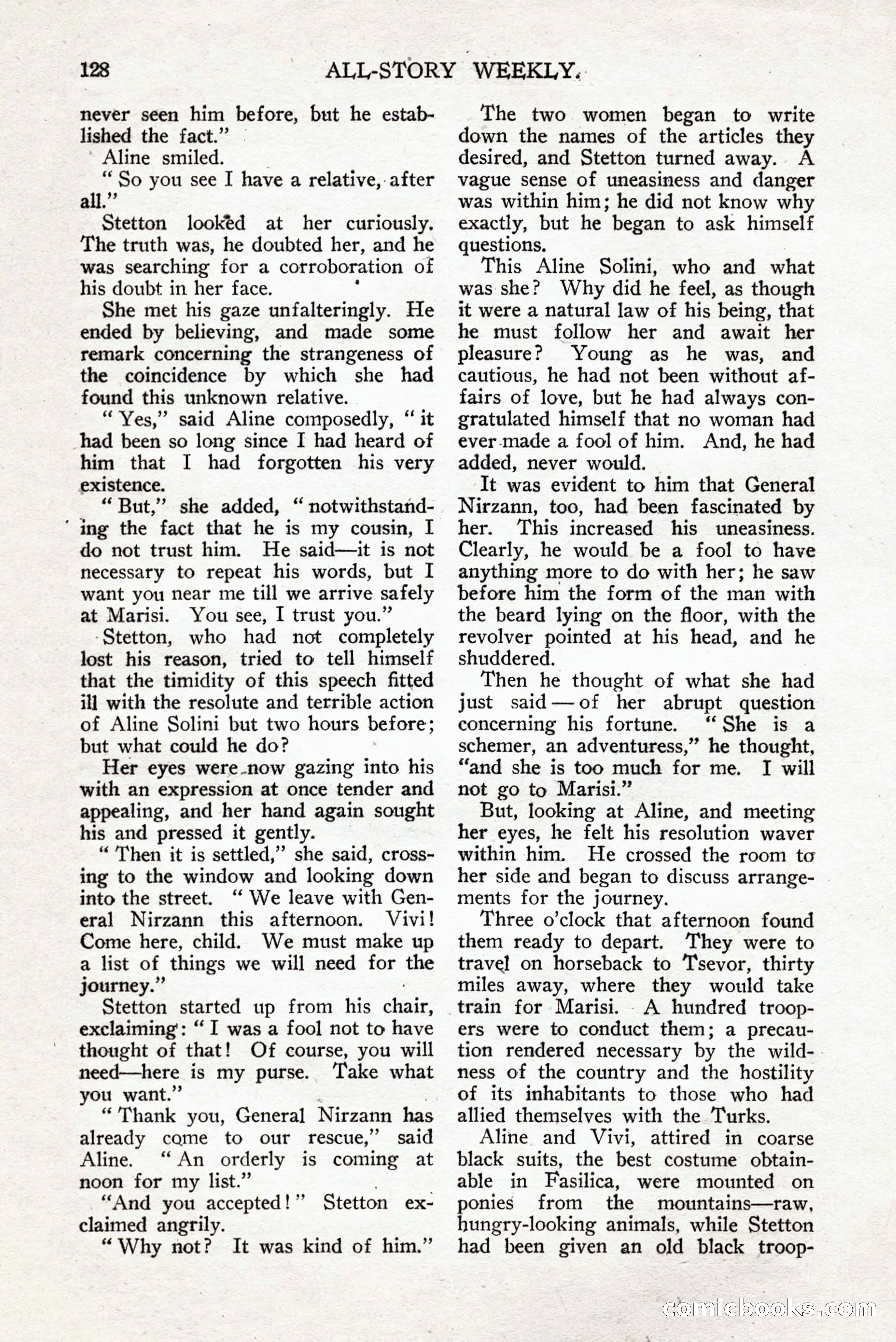 All-Story Weekly — page 138 of 276