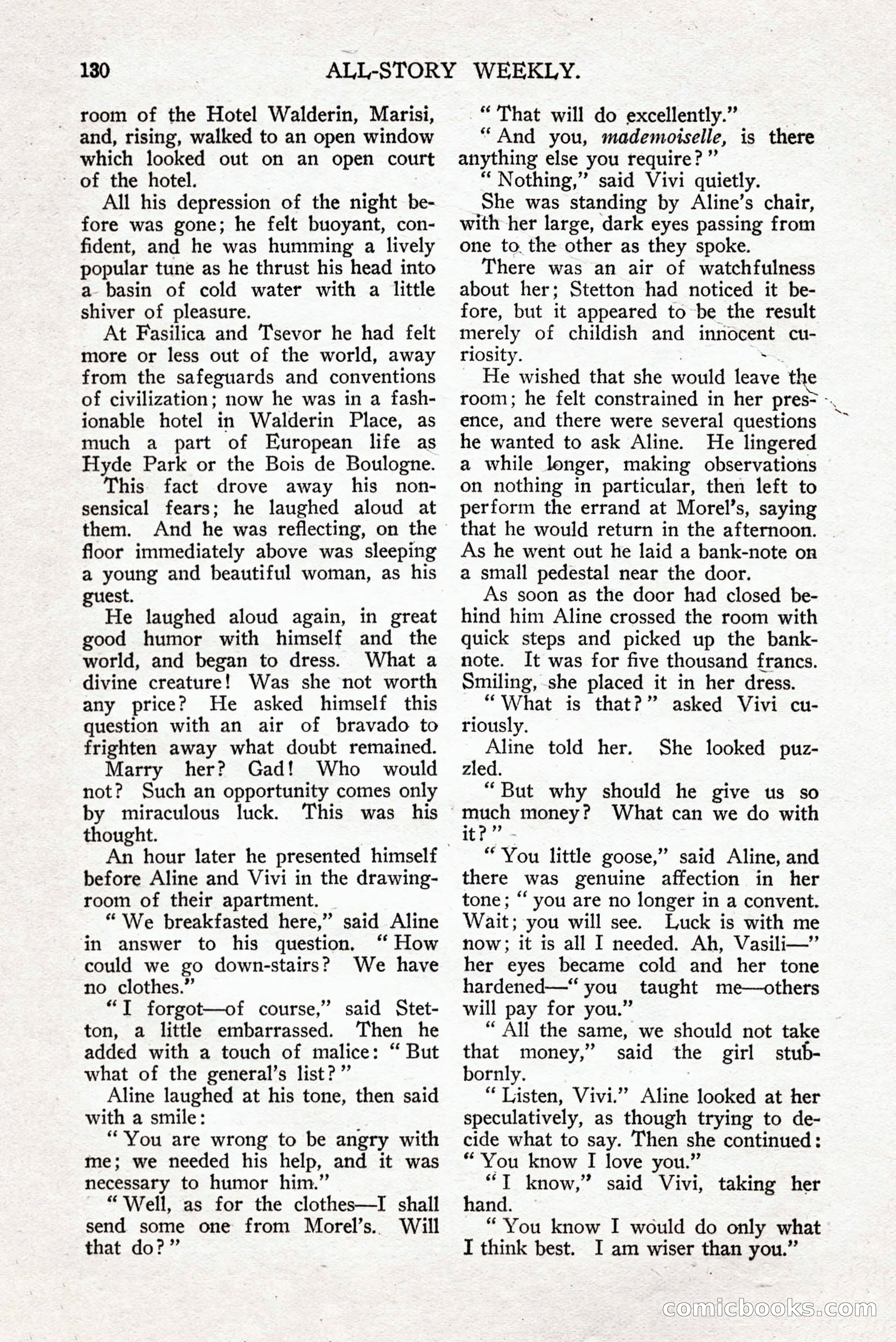 All-Story Weekly — page 140 of 276