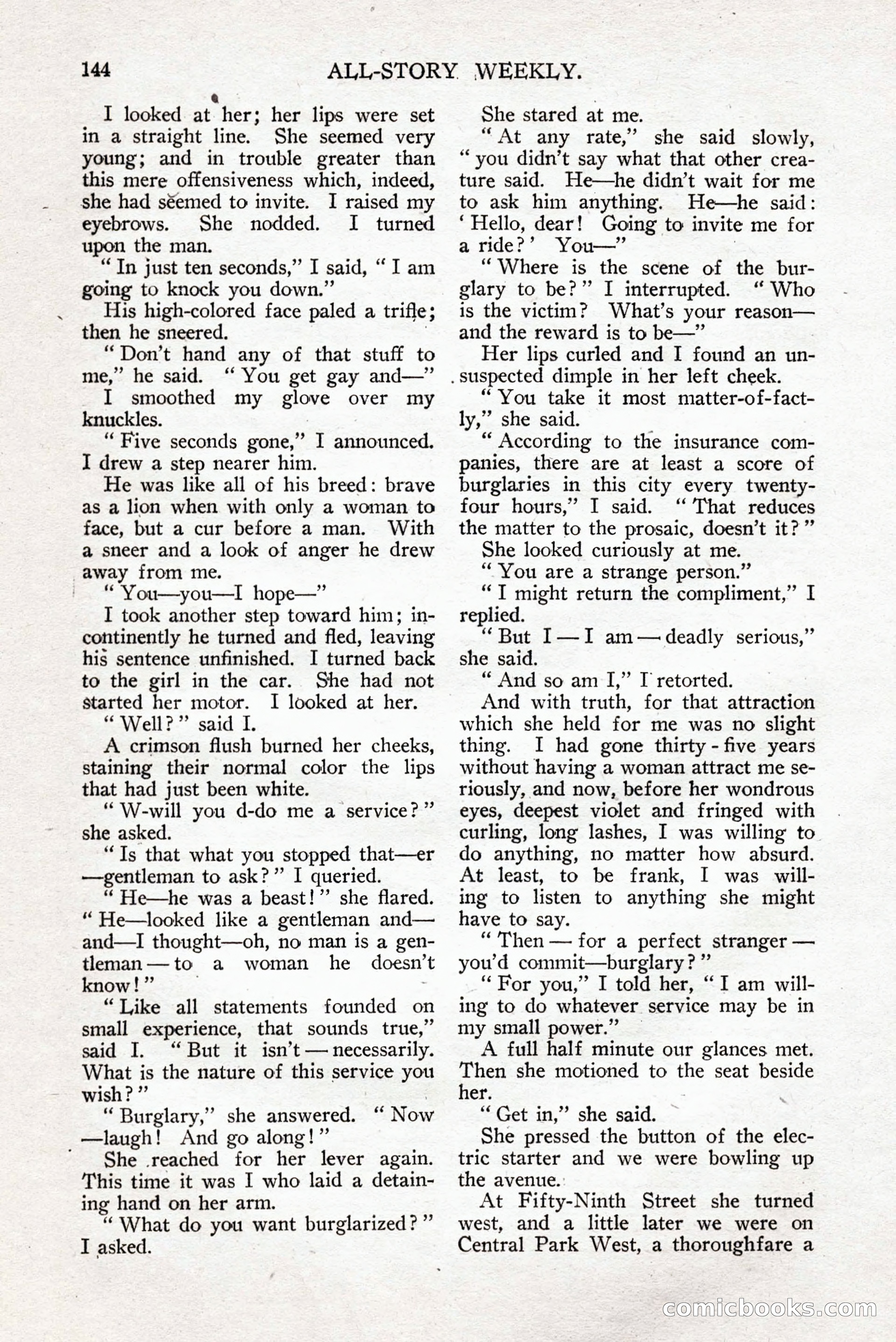 All-Story Weekly — page 154 of 276