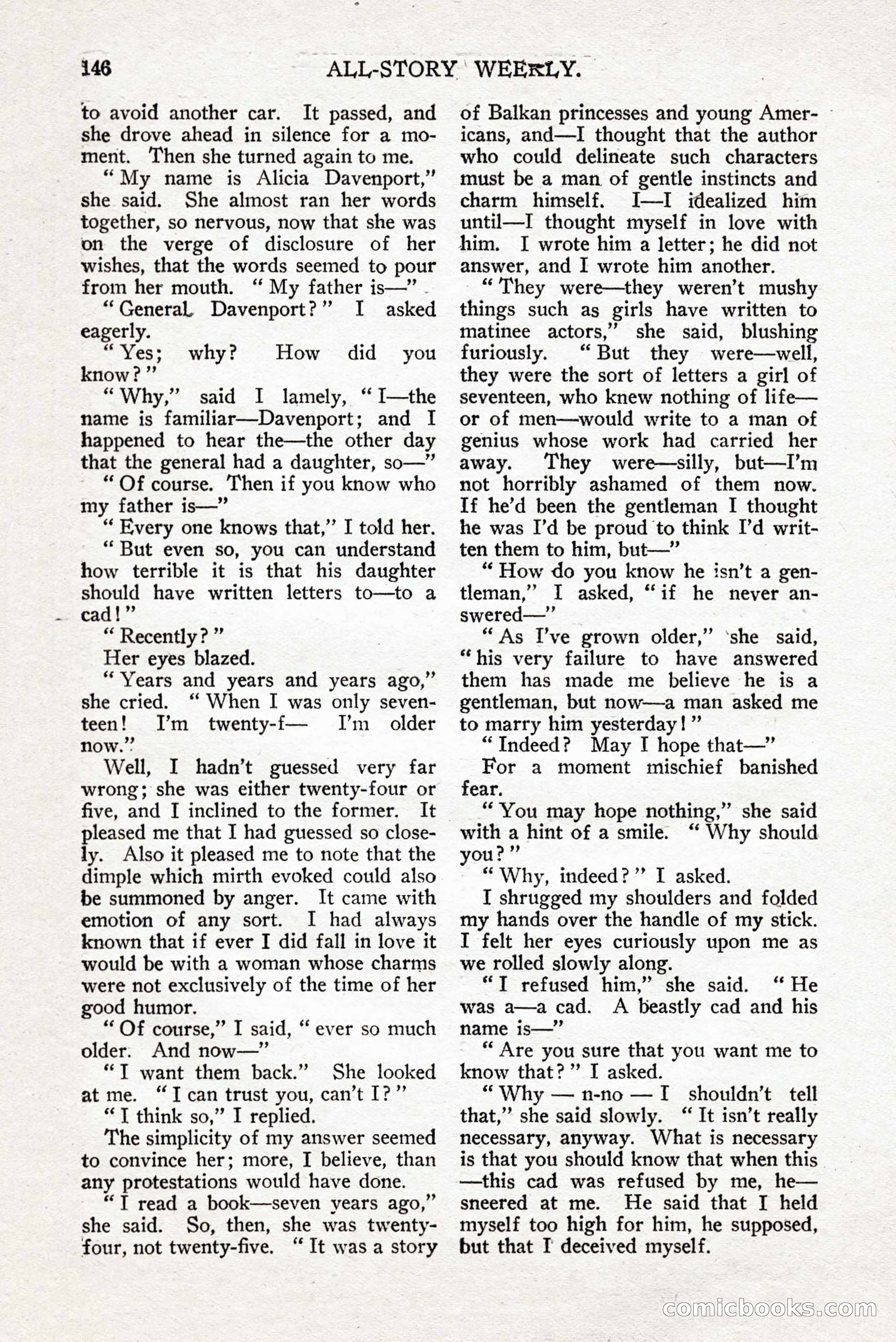 All-Story Weekly — page 156 of 276