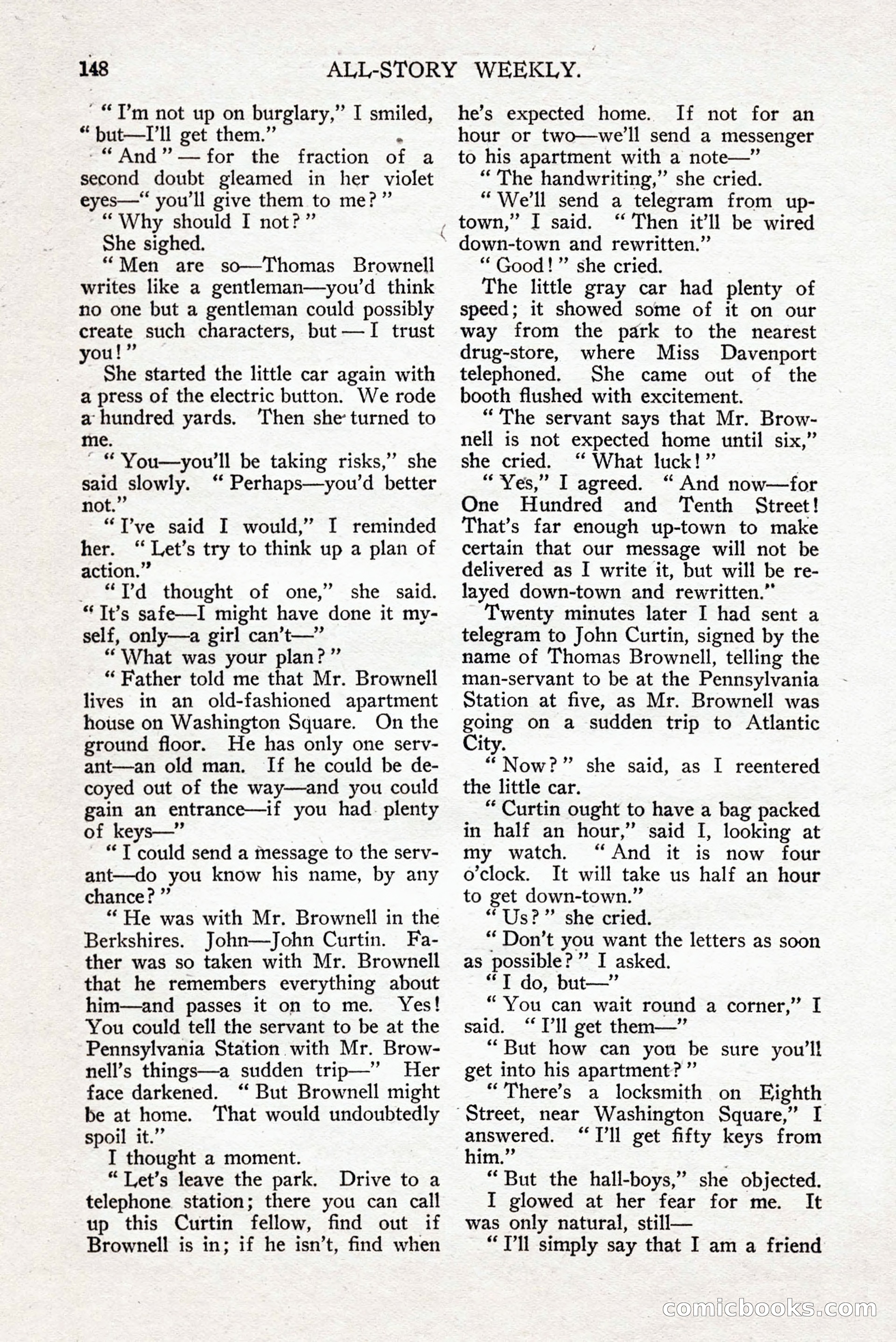 All-Story Weekly — page 158 of 276