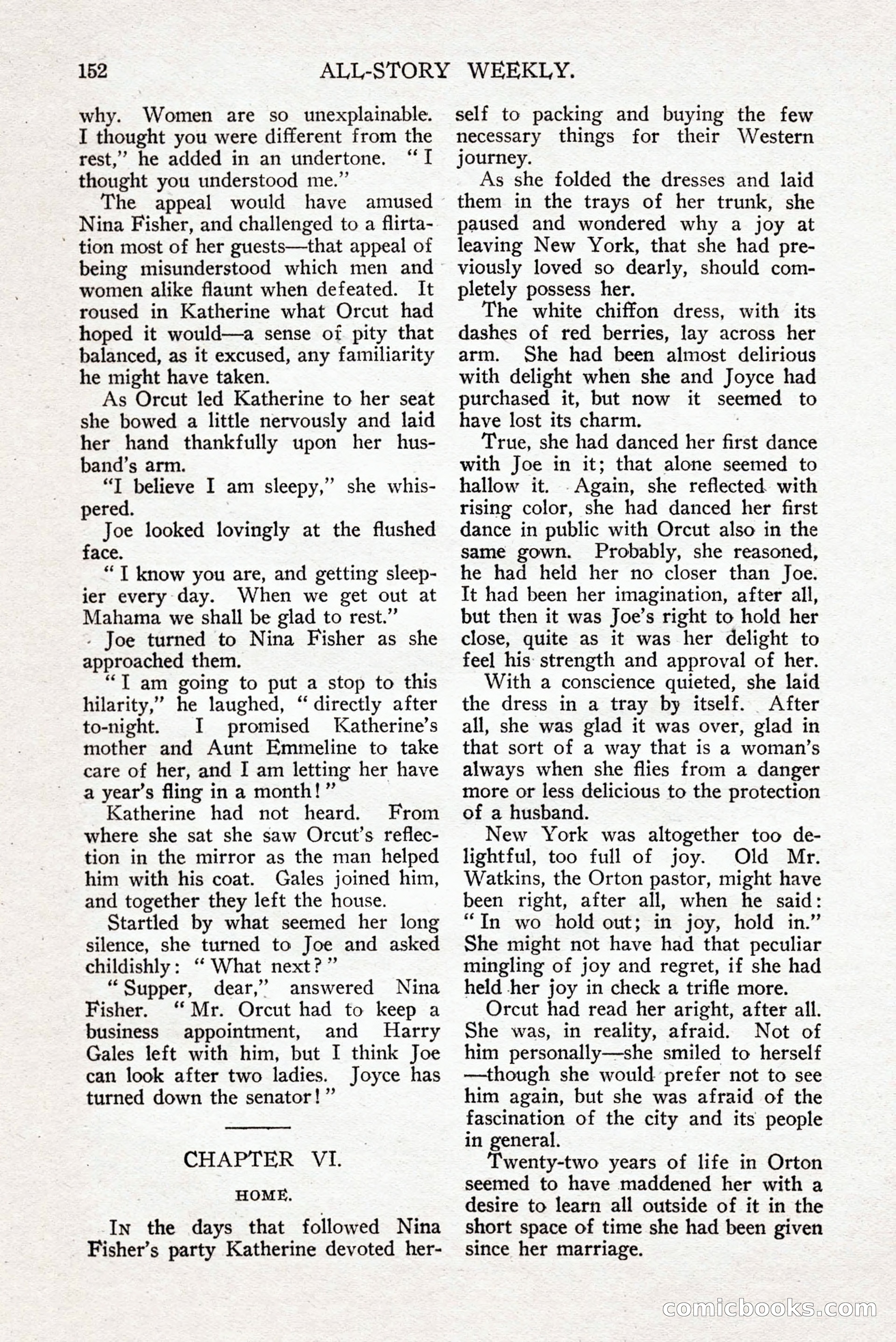 All-Story Weekly — page 162 of 276
