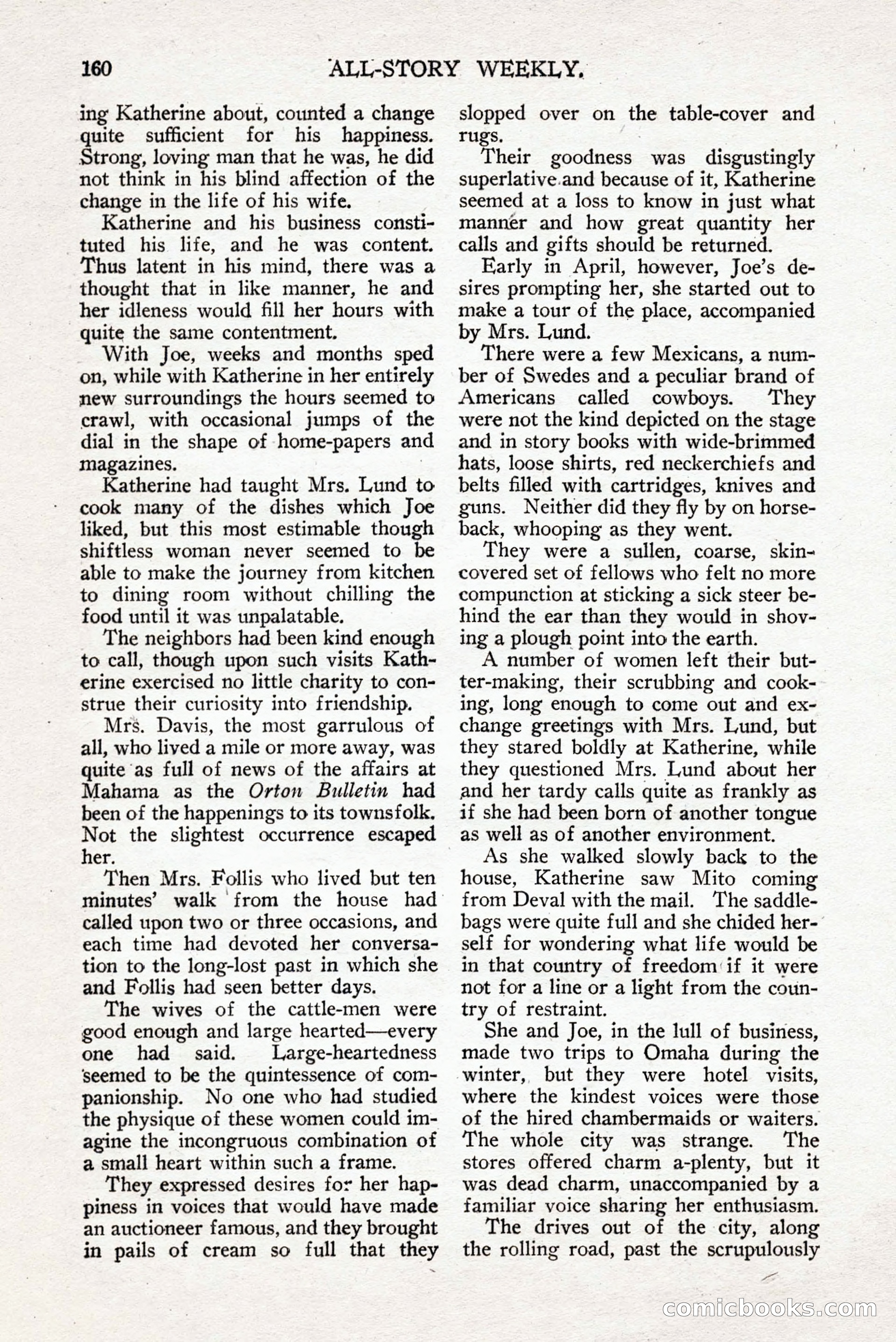 All-Story Weekly — page 170 of 276