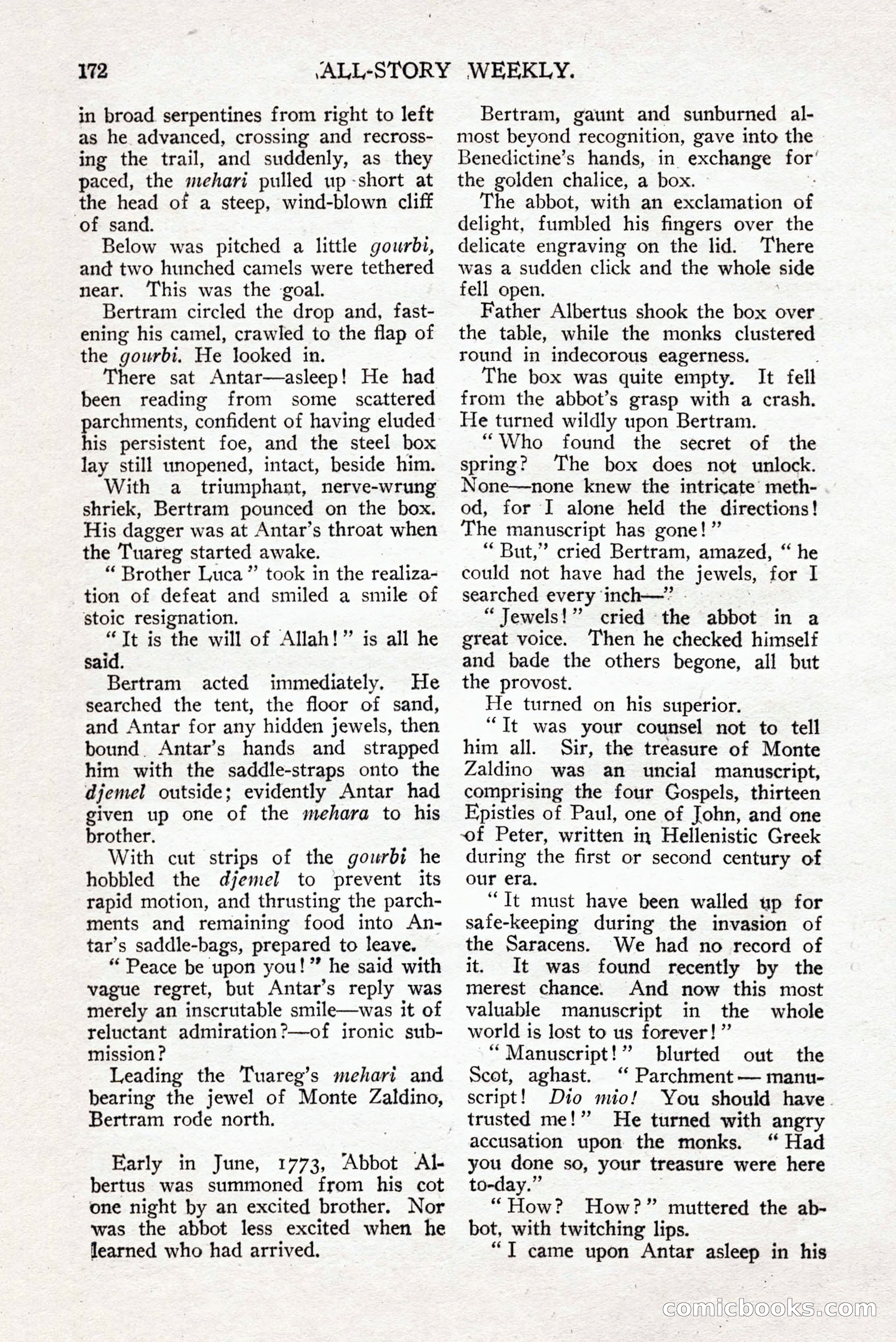 All-Story Weekly — page 182 of 276