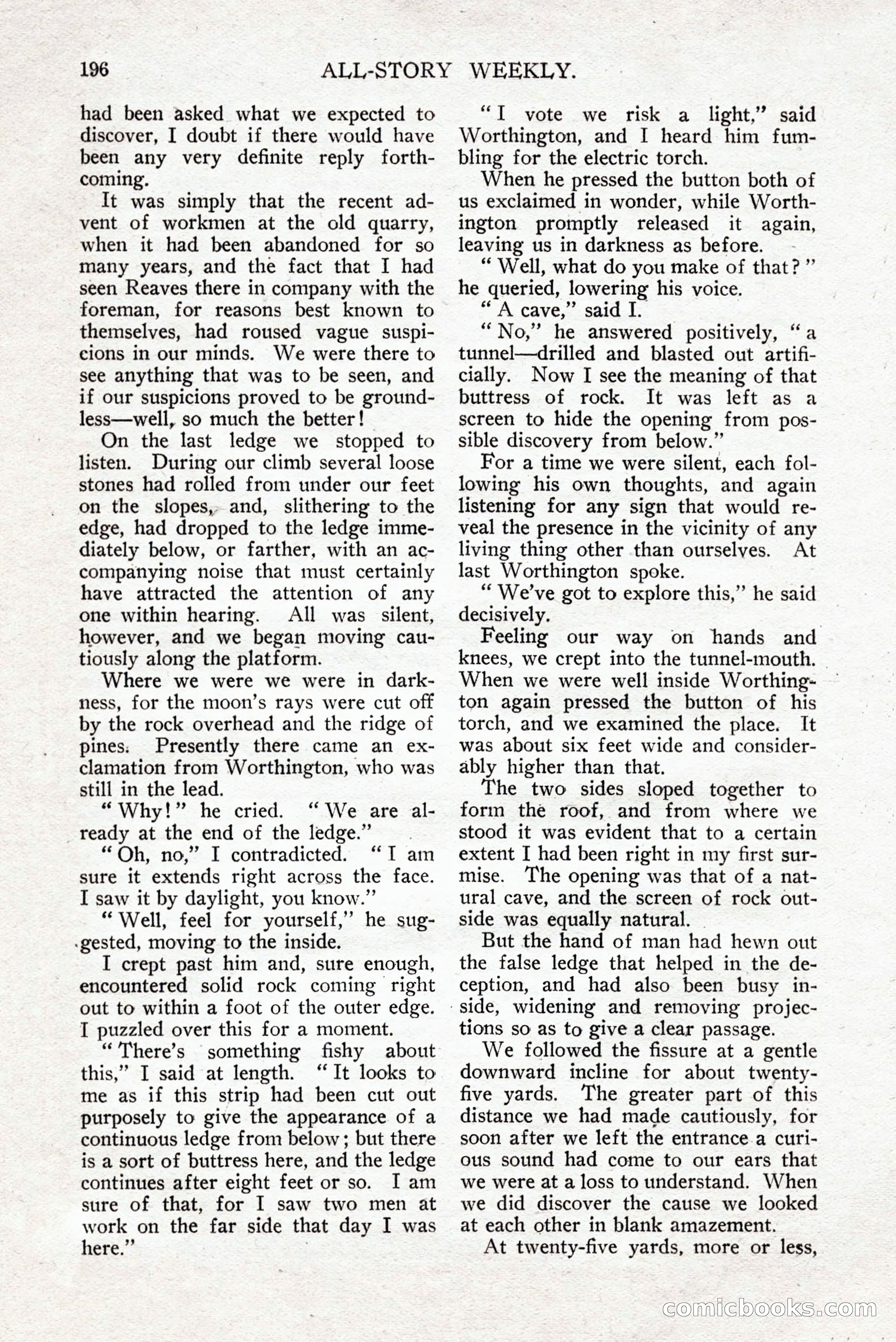 All-Story Weekly — page 206 of 276