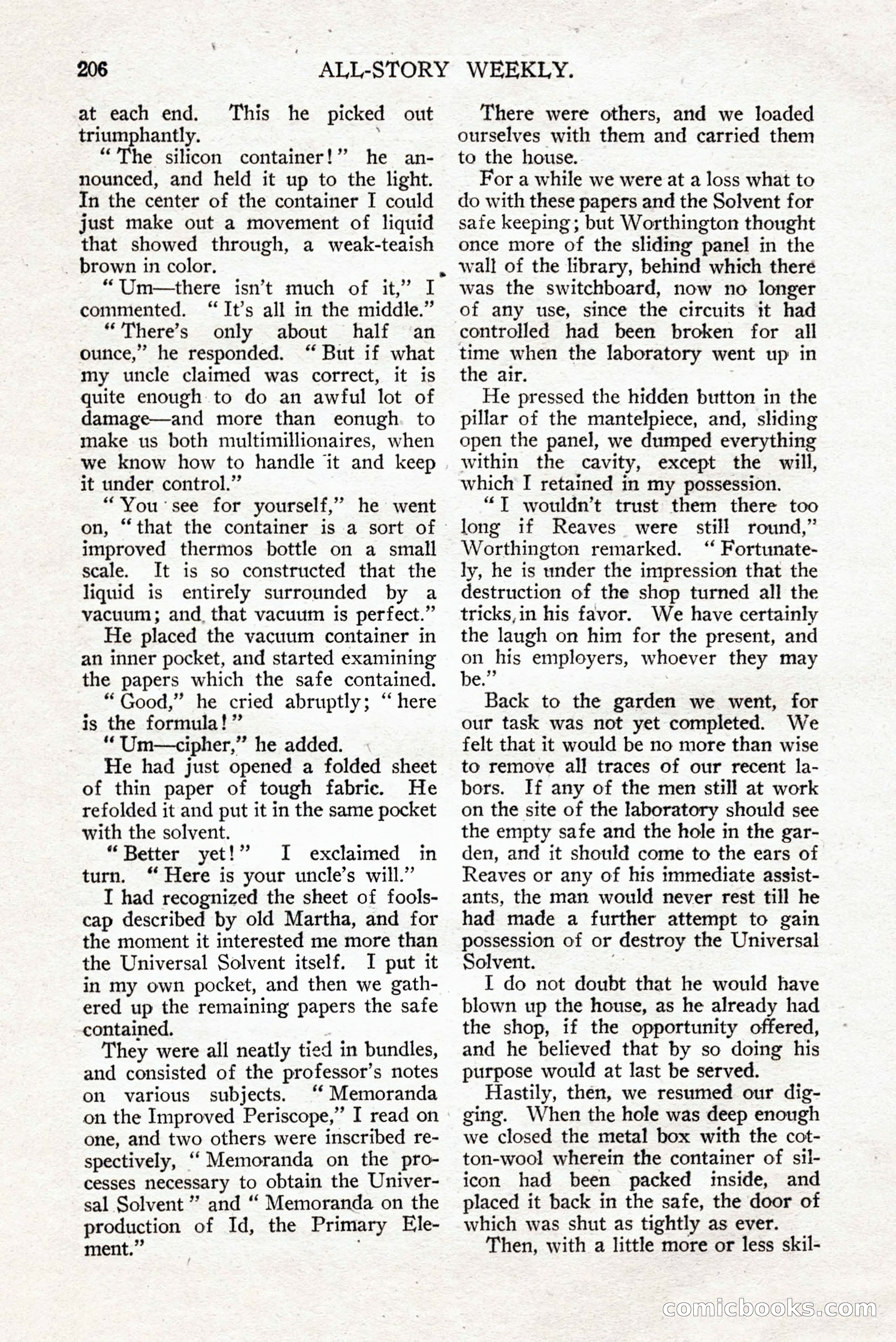 All-Story Weekly — page 216 of 276