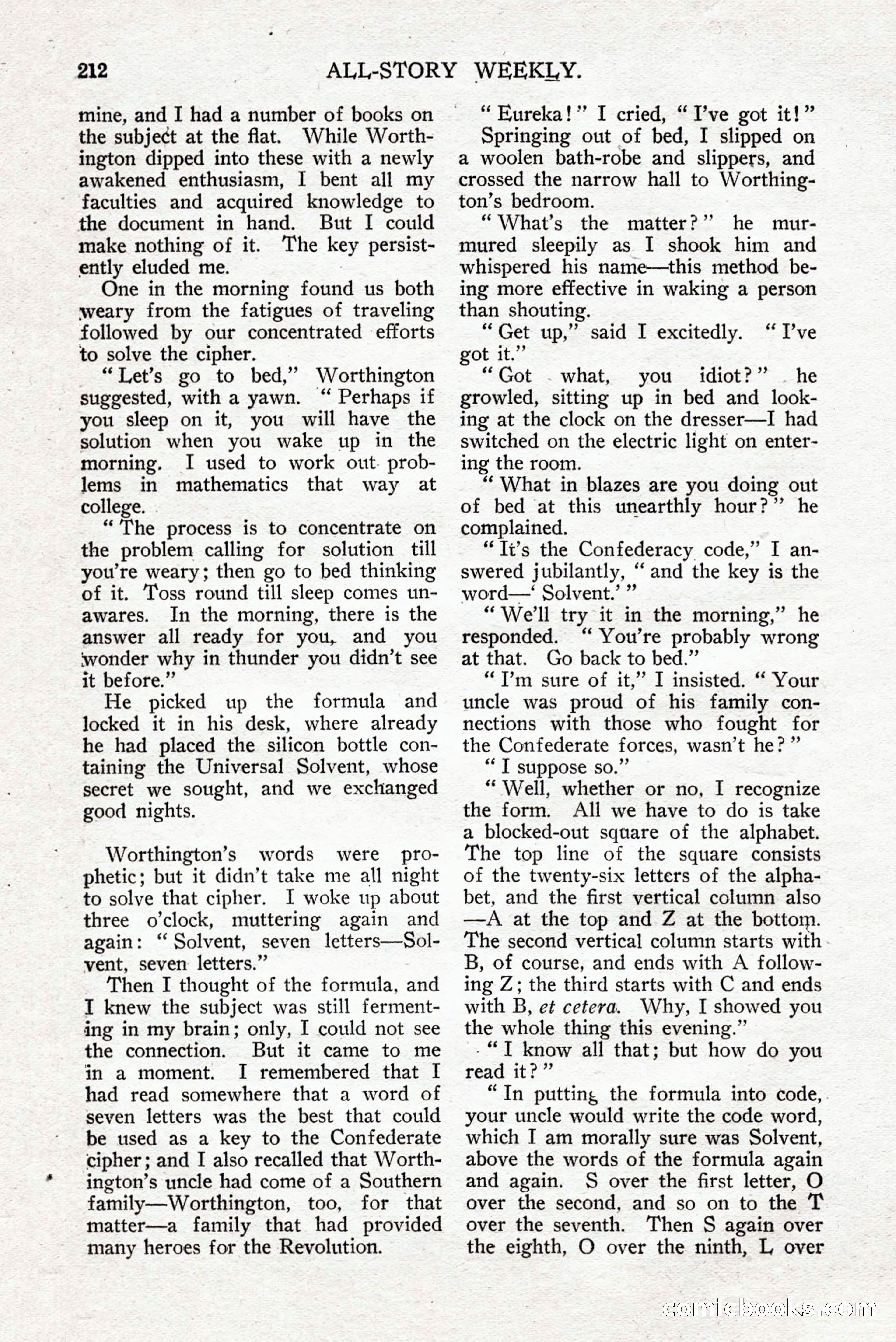 All-Story Weekly — page 222 of 276