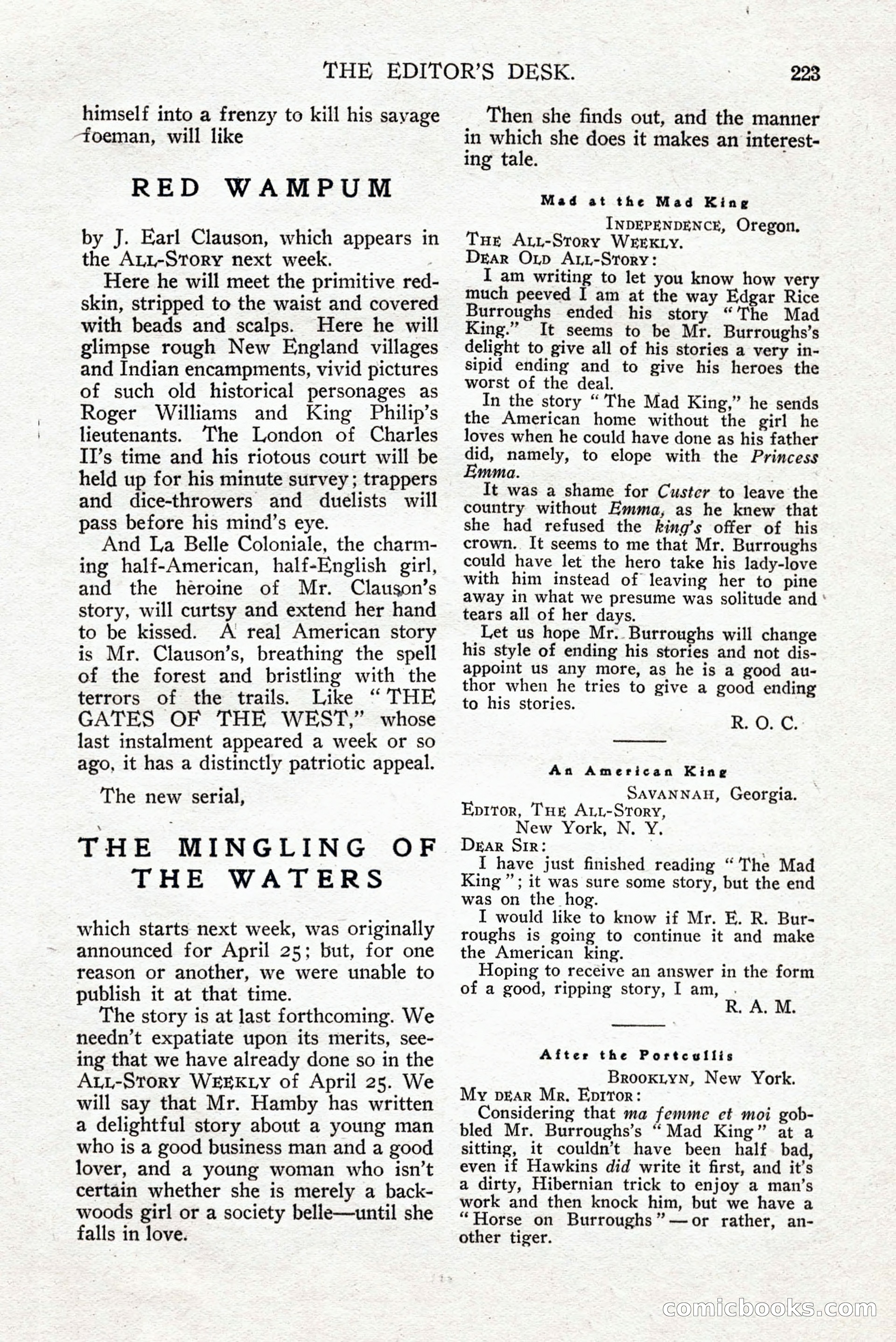 All-Story Weekly — page 233 of 276