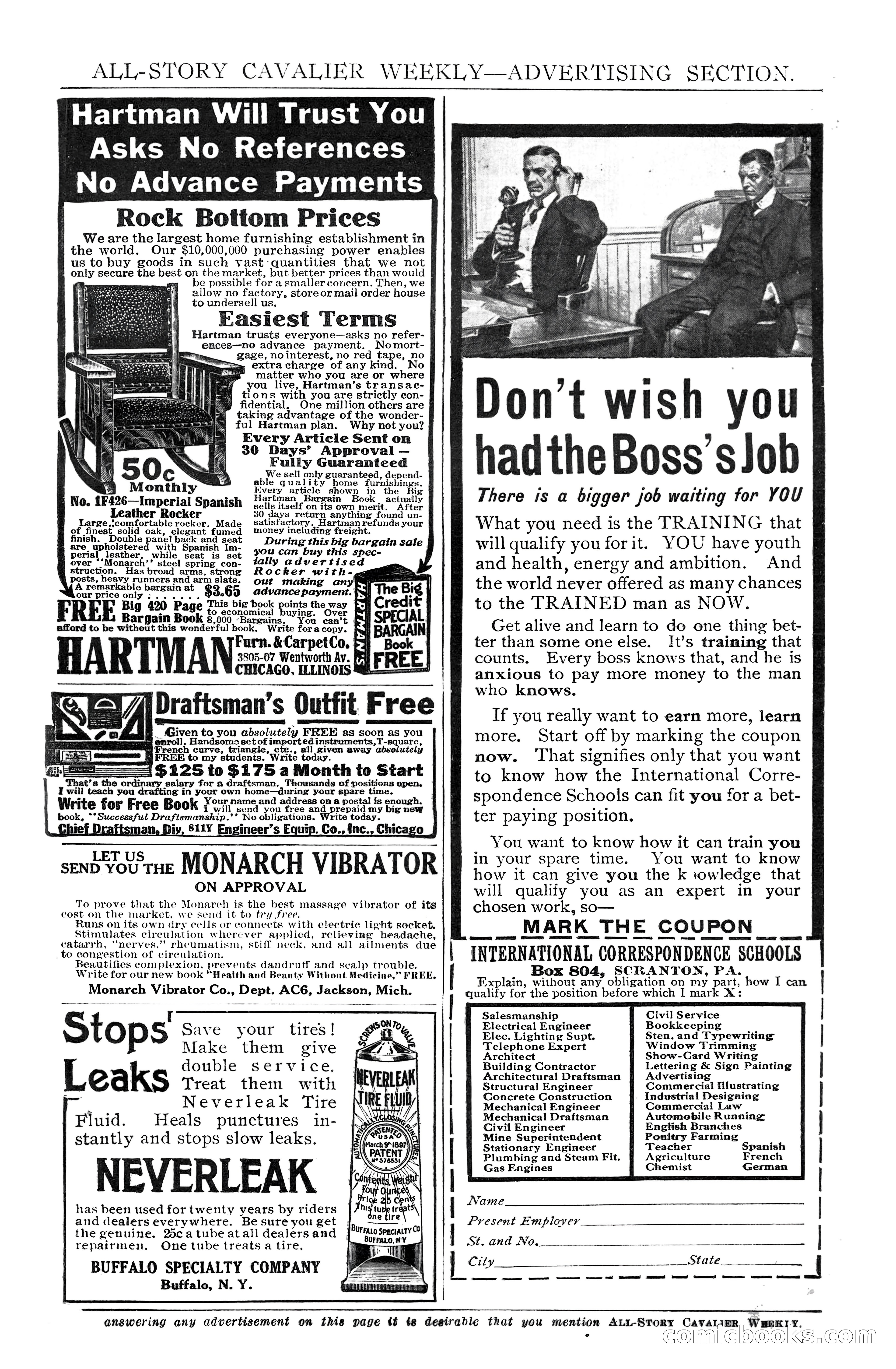 All-Story Cavalier Weekly, July 11, 1914 — page 3 of 216