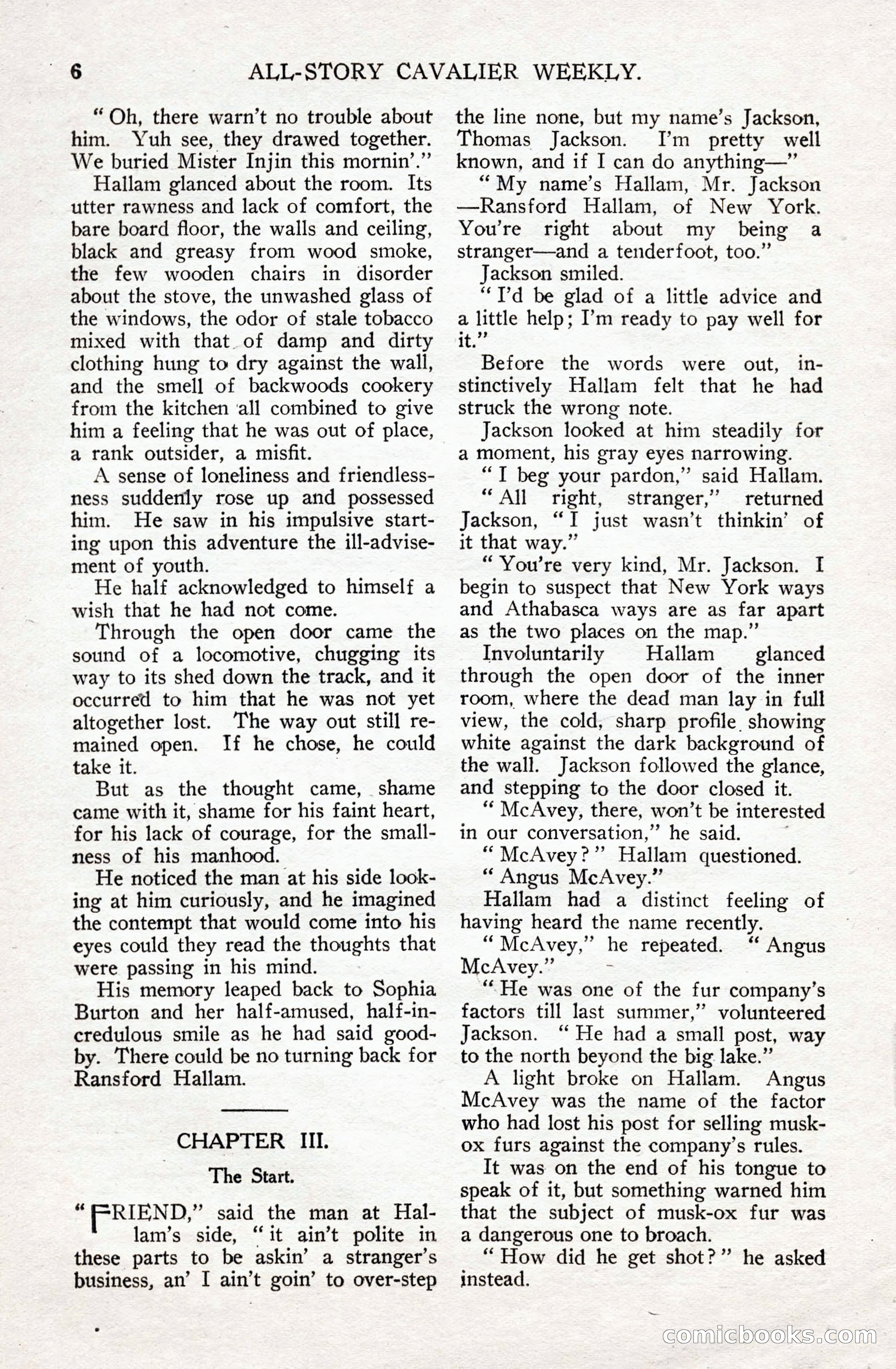 All-Story Cavalier Weekly, July 11, 1914 — page 12 of 216
