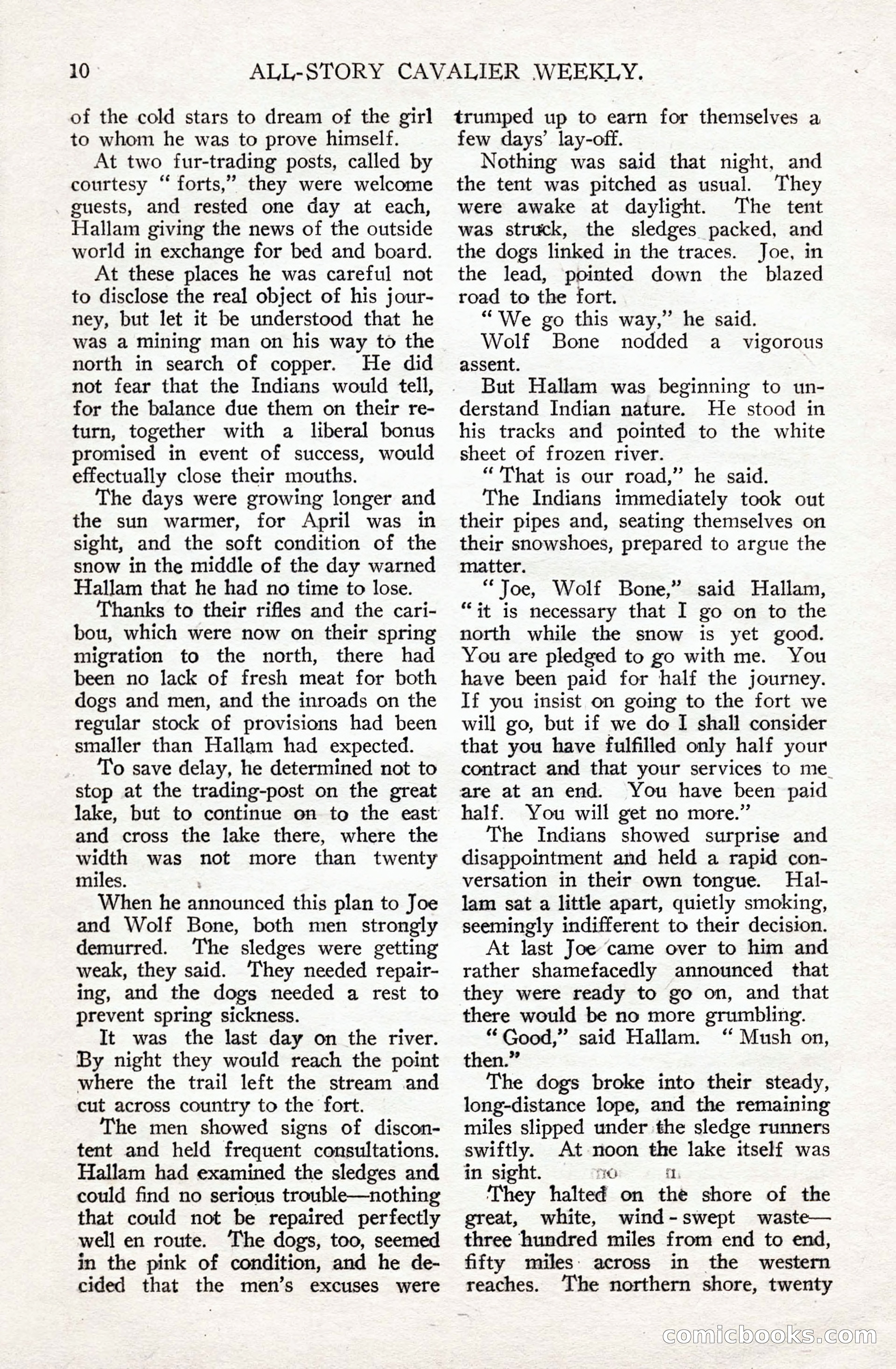 All-Story Cavalier Weekly, July 11, 1914 — page 16 of 216