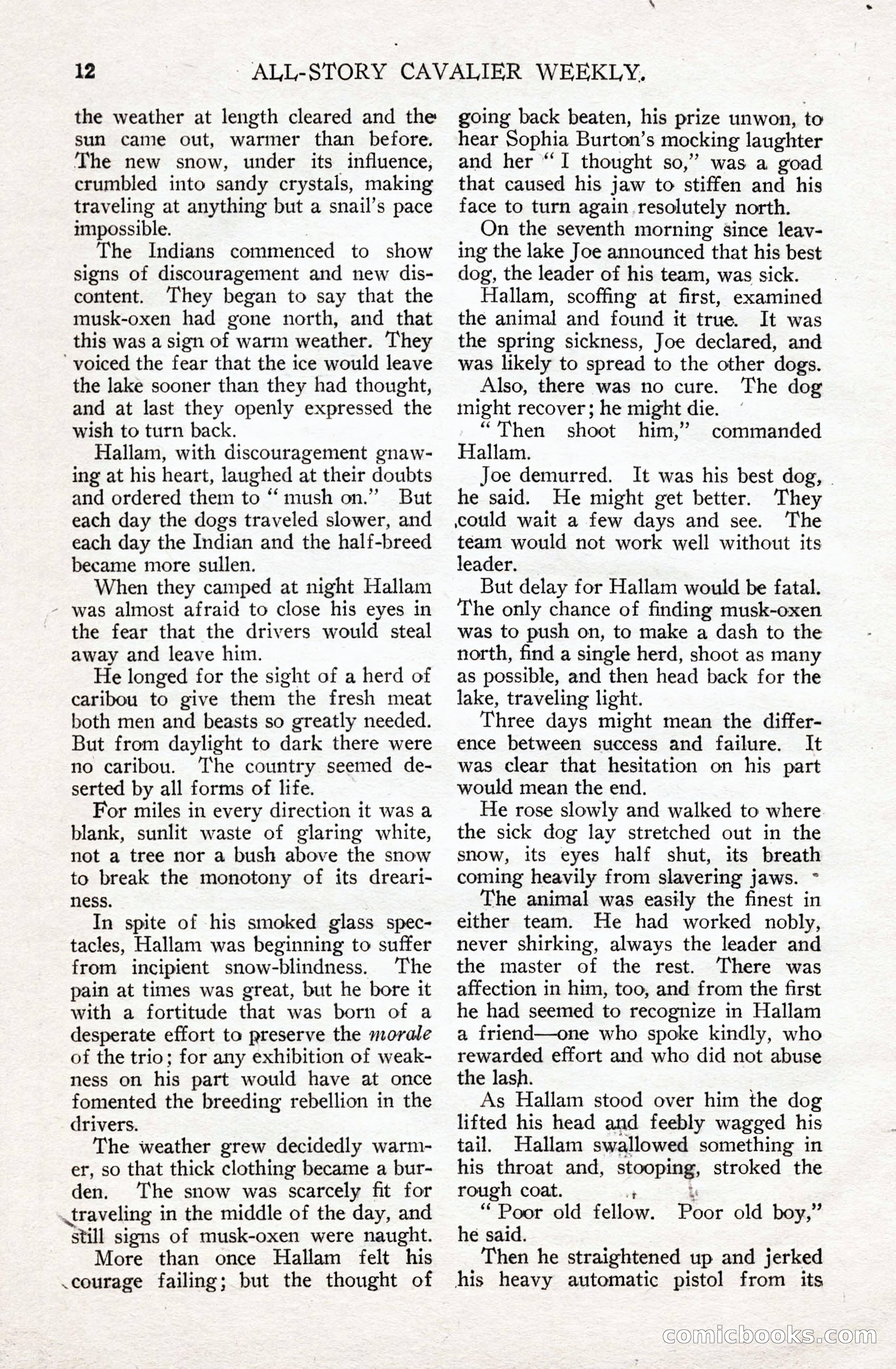 All-Story Cavalier Weekly, July 11, 1914 — page 18 of 216