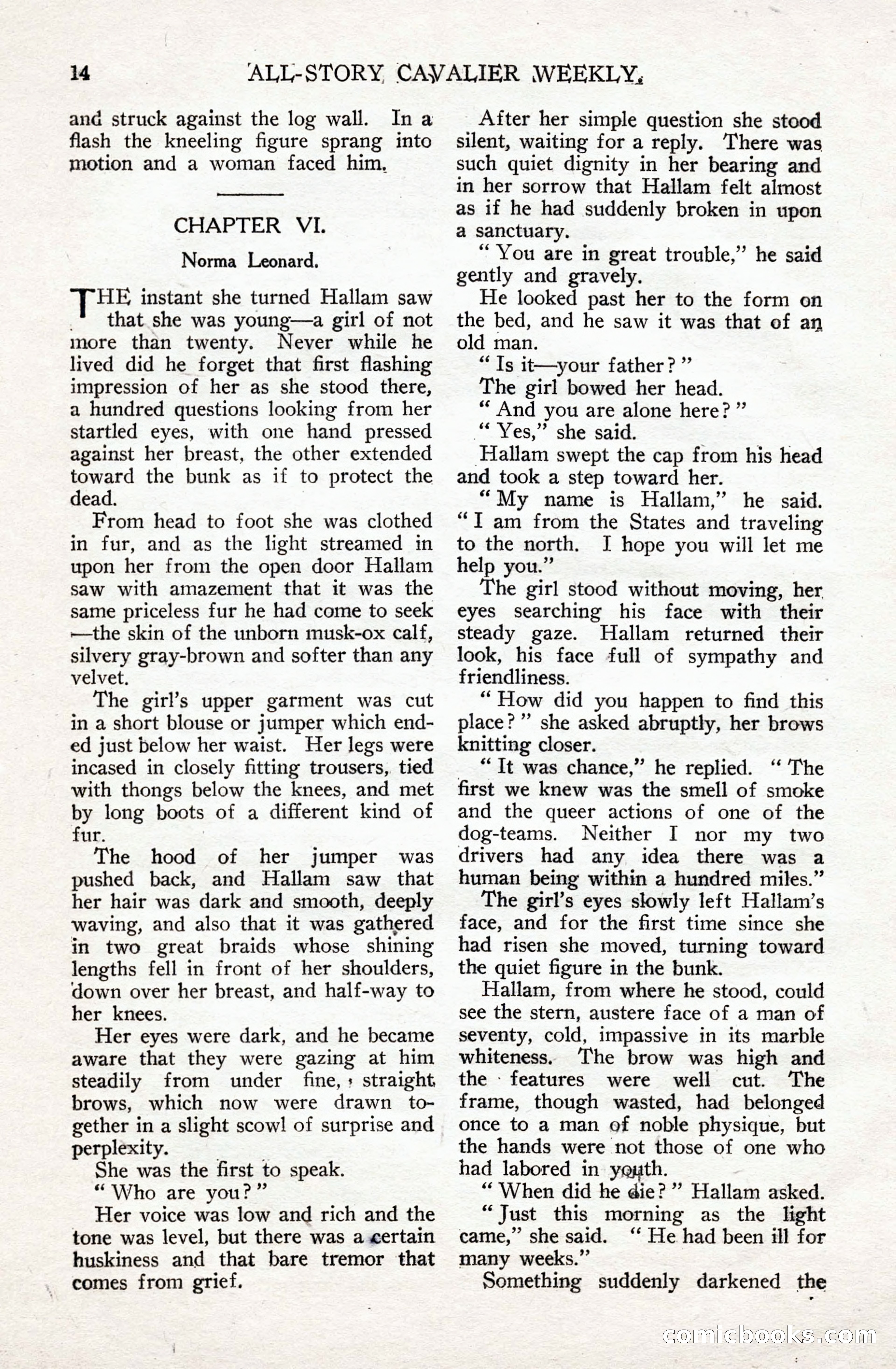 All-Story Cavalier Weekly, July 11, 1914 — page 20 of 216
