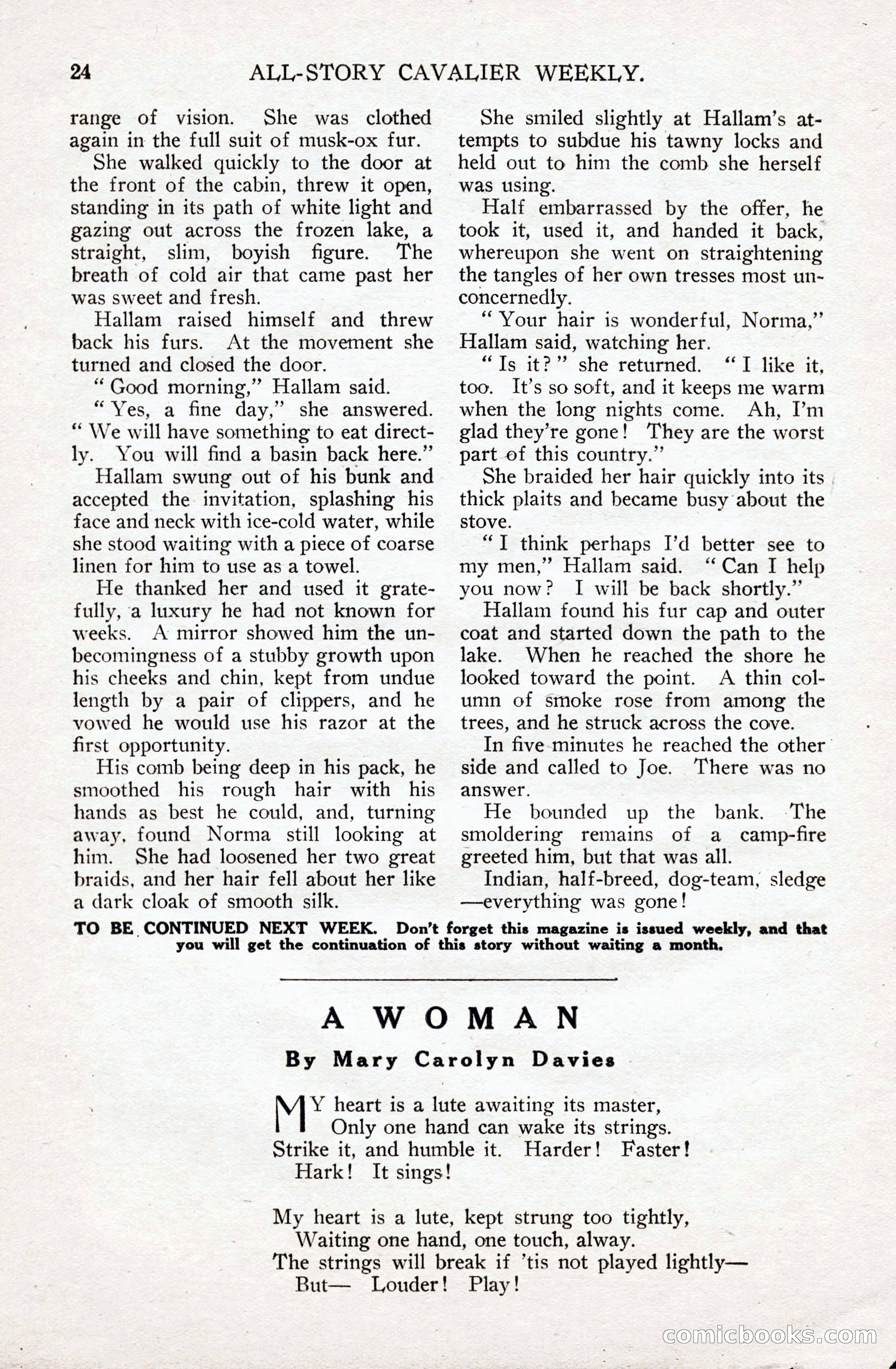 All-Story Cavalier Weekly, July 11, 1914 — page 30 of 216