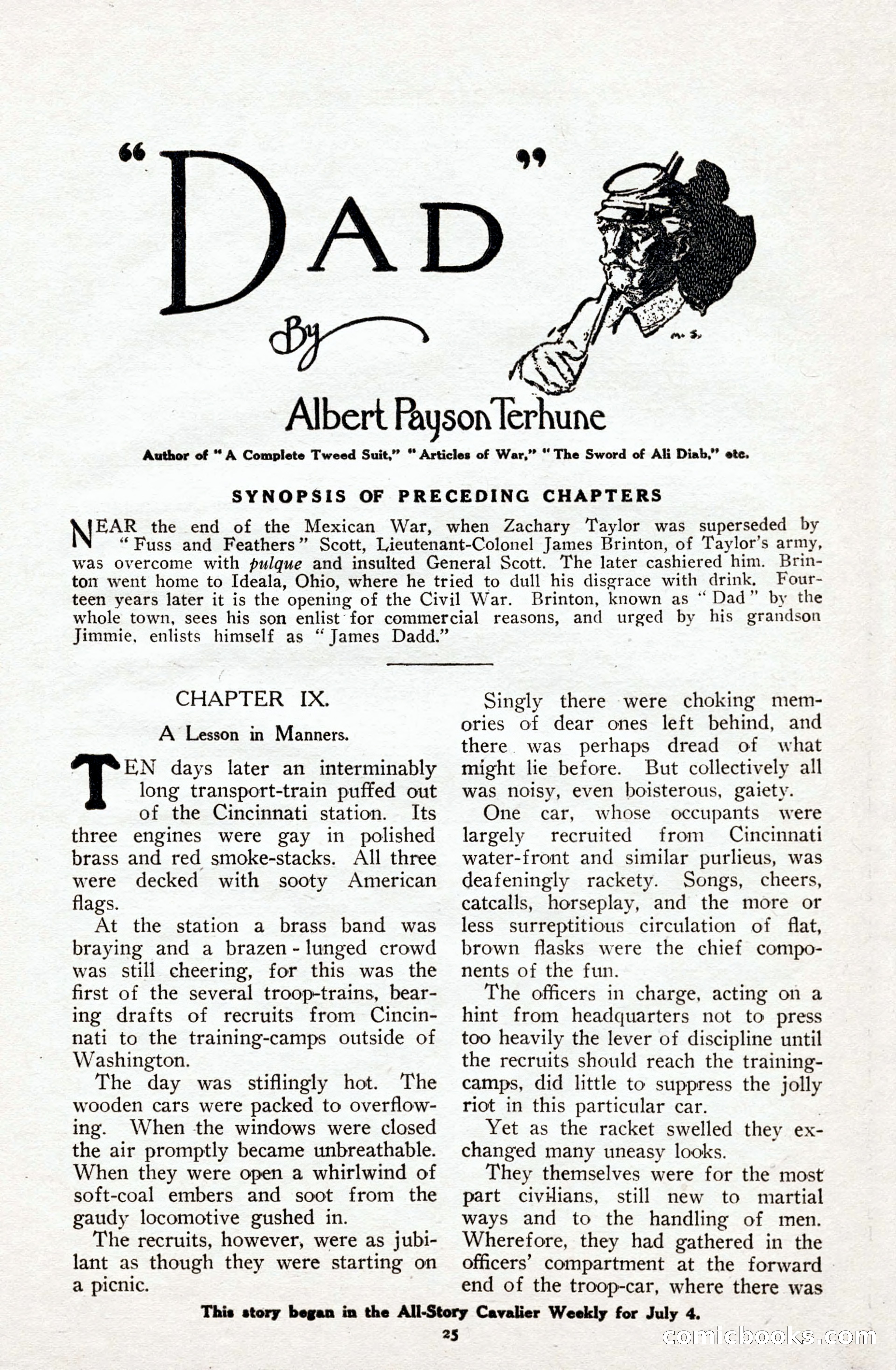 All-Story Cavalier Weekly, July 11, 1914 — page 31 of 216