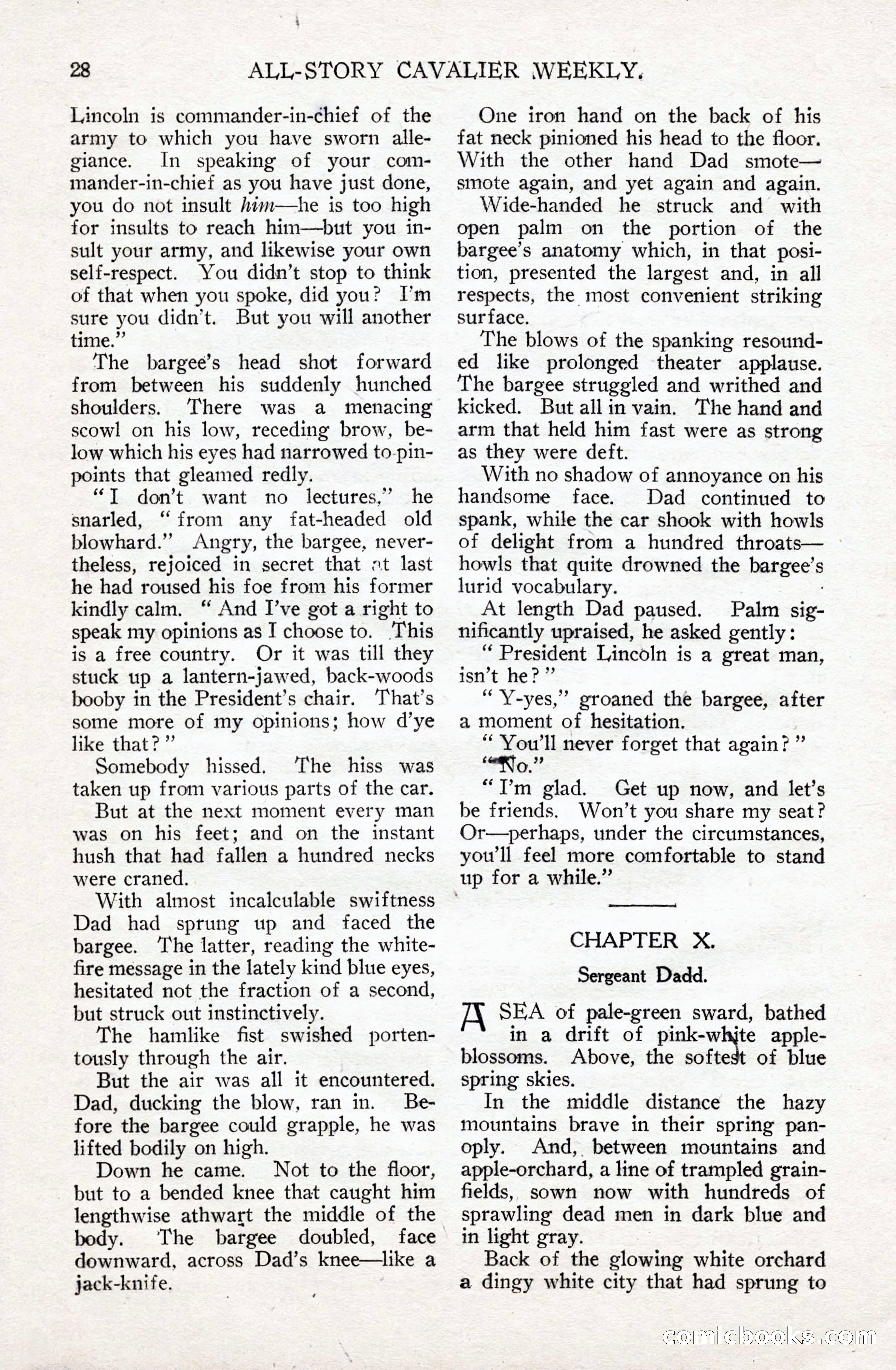 All-Story Cavalier Weekly, July 11, 1914 — page 34 of 216