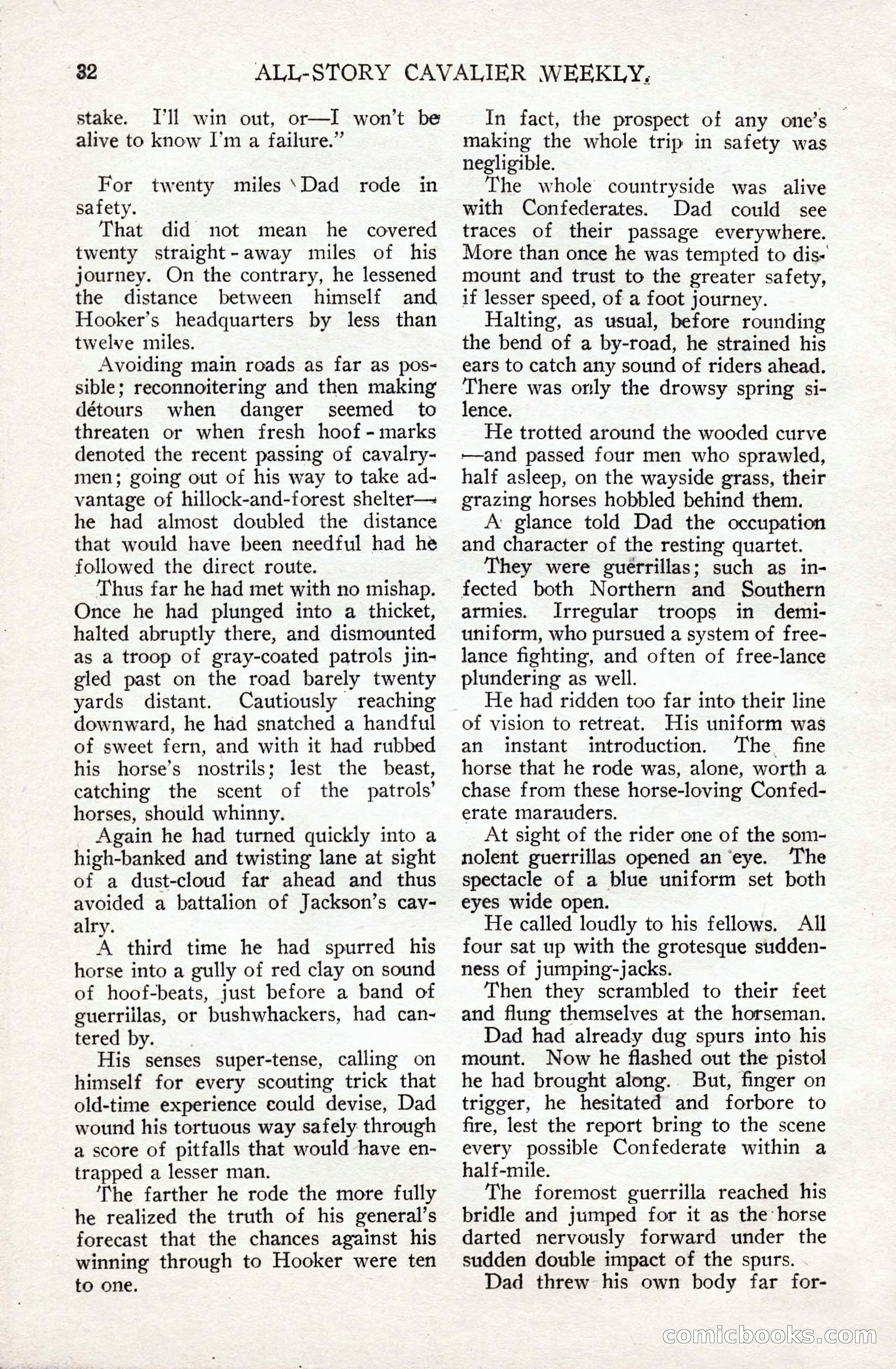 All-Story Cavalier Weekly, July 11, 1914 — page 38 of 216