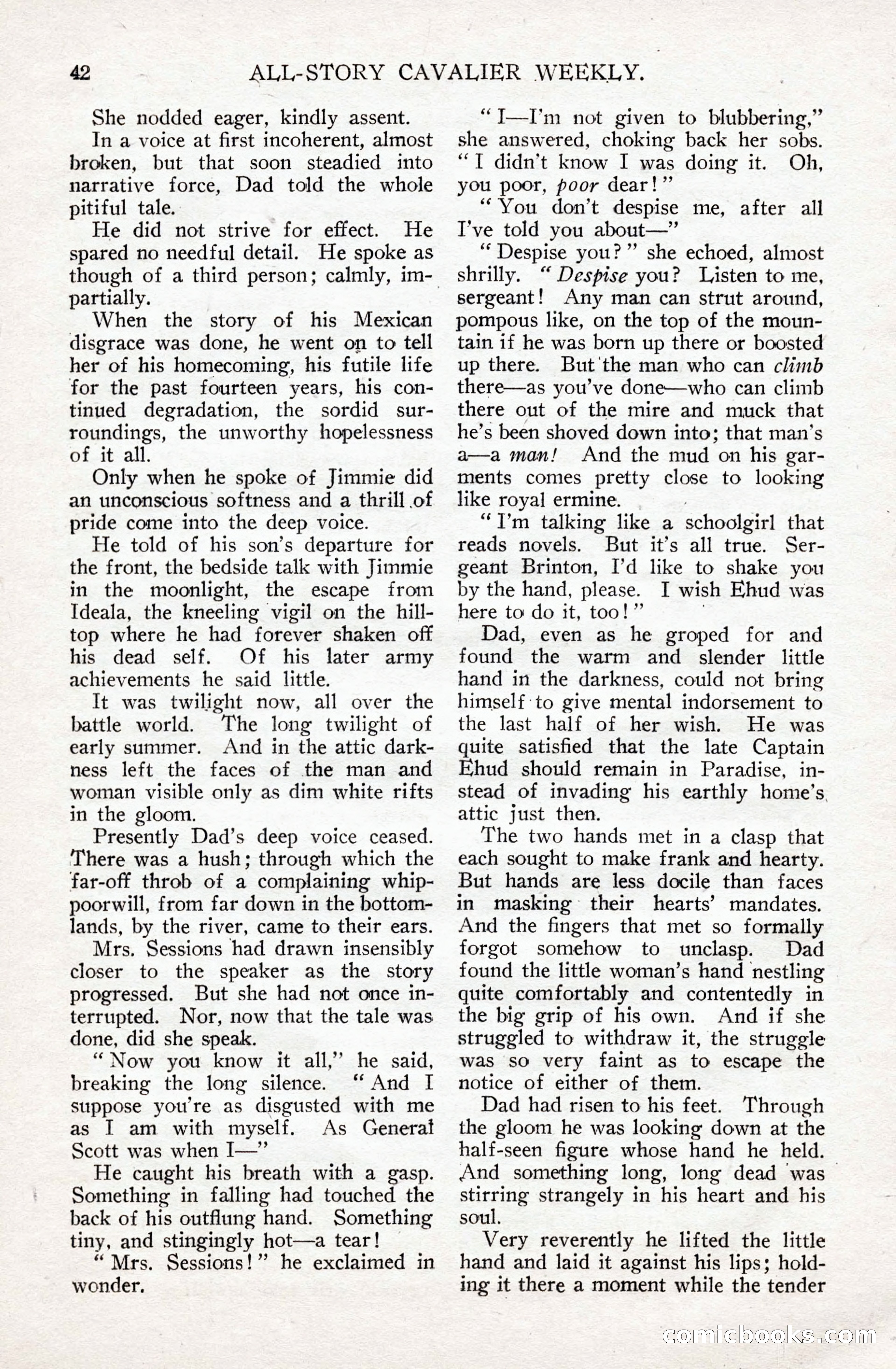 All-Story Cavalier Weekly, July 11, 1914 — page 48 of 216