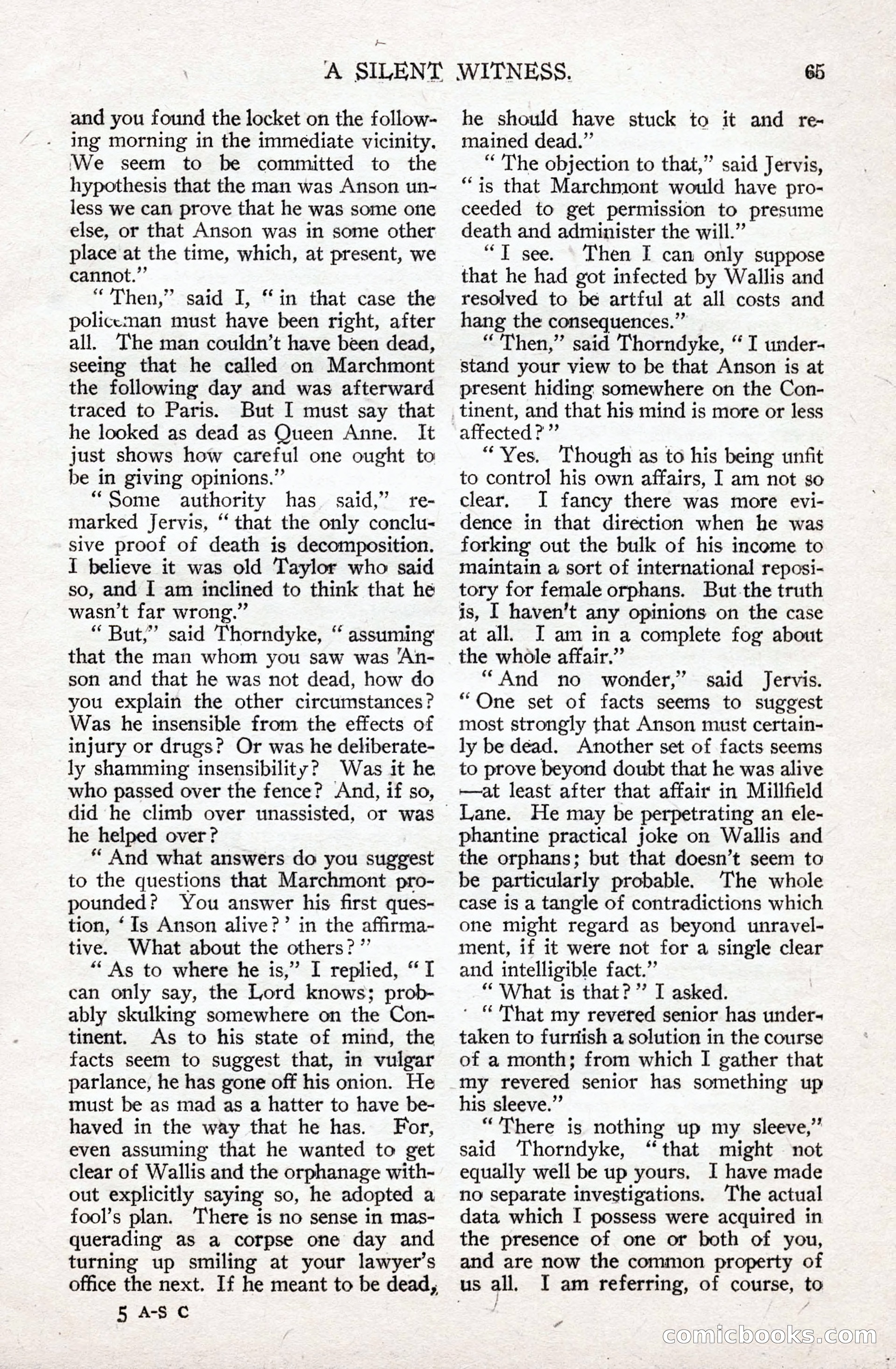 All-Story Cavalier Weekly, July 11, 1914 — page 71 of 216