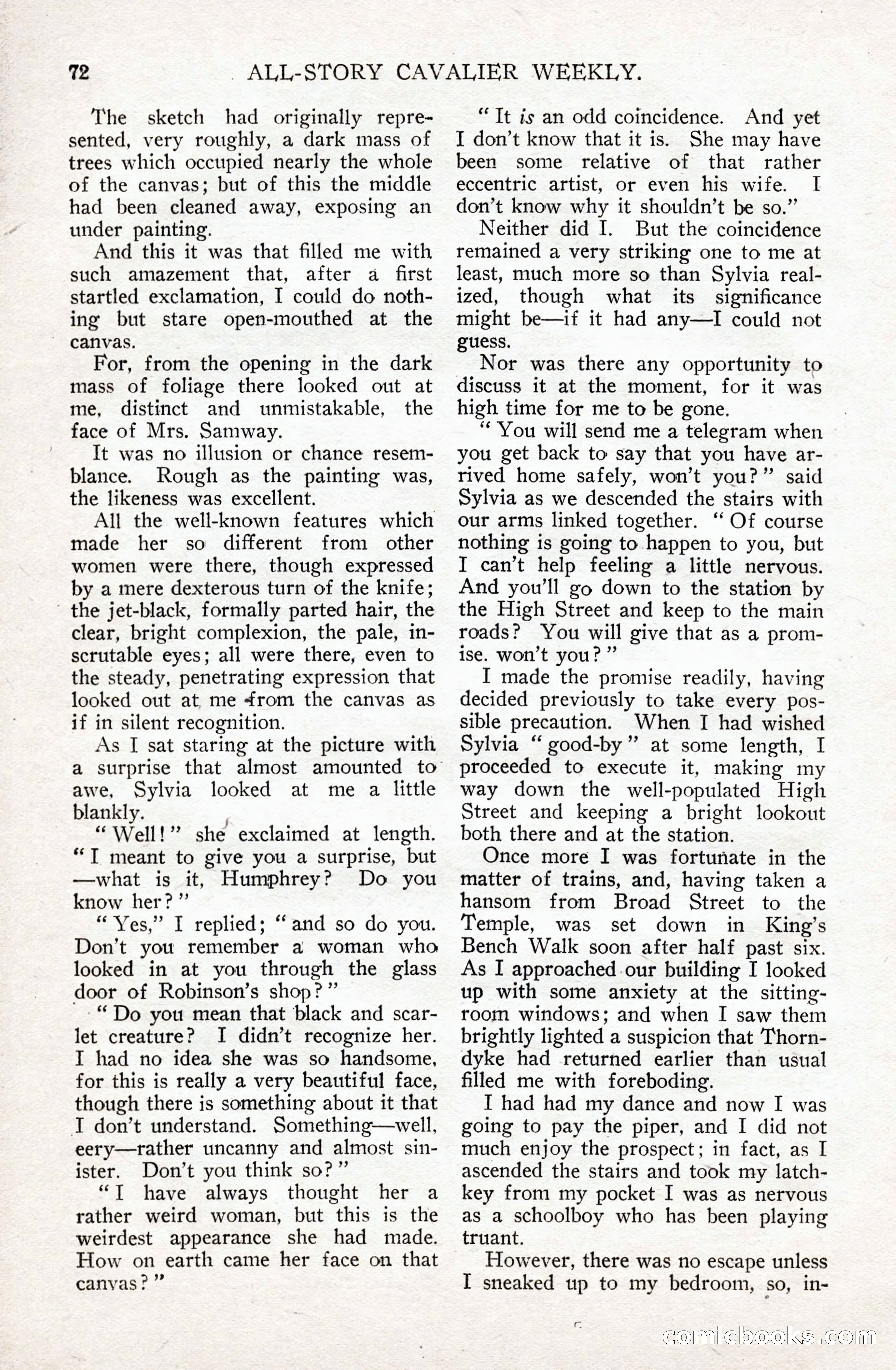 All-Story Cavalier Weekly, July 11, 1914 — page 78 of 216