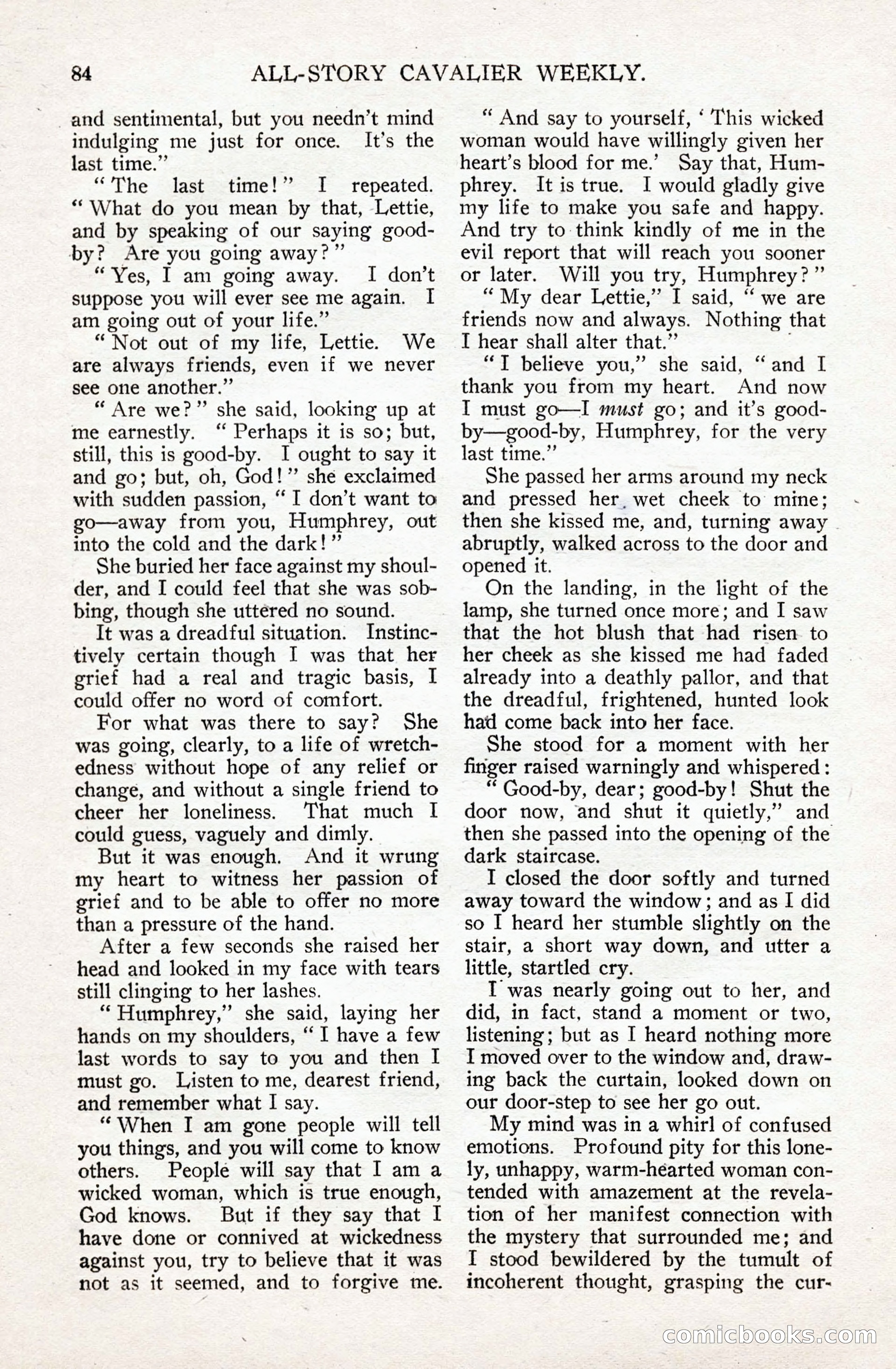 All-Story Cavalier Weekly, July 11, 1914 — page 90 of 216