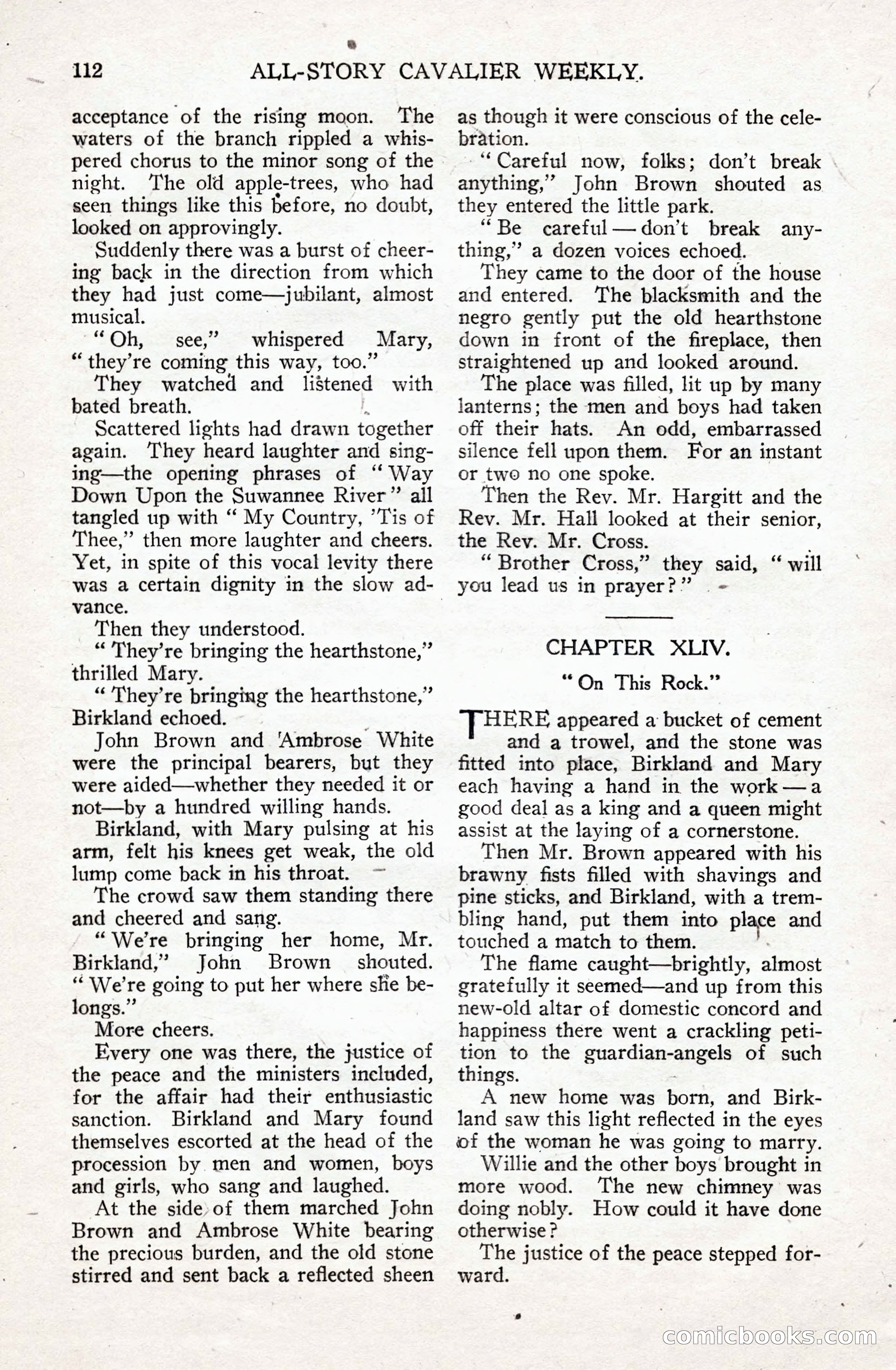 All-Story Cavalier Weekly, July 11, 1914 — page 118 of 216