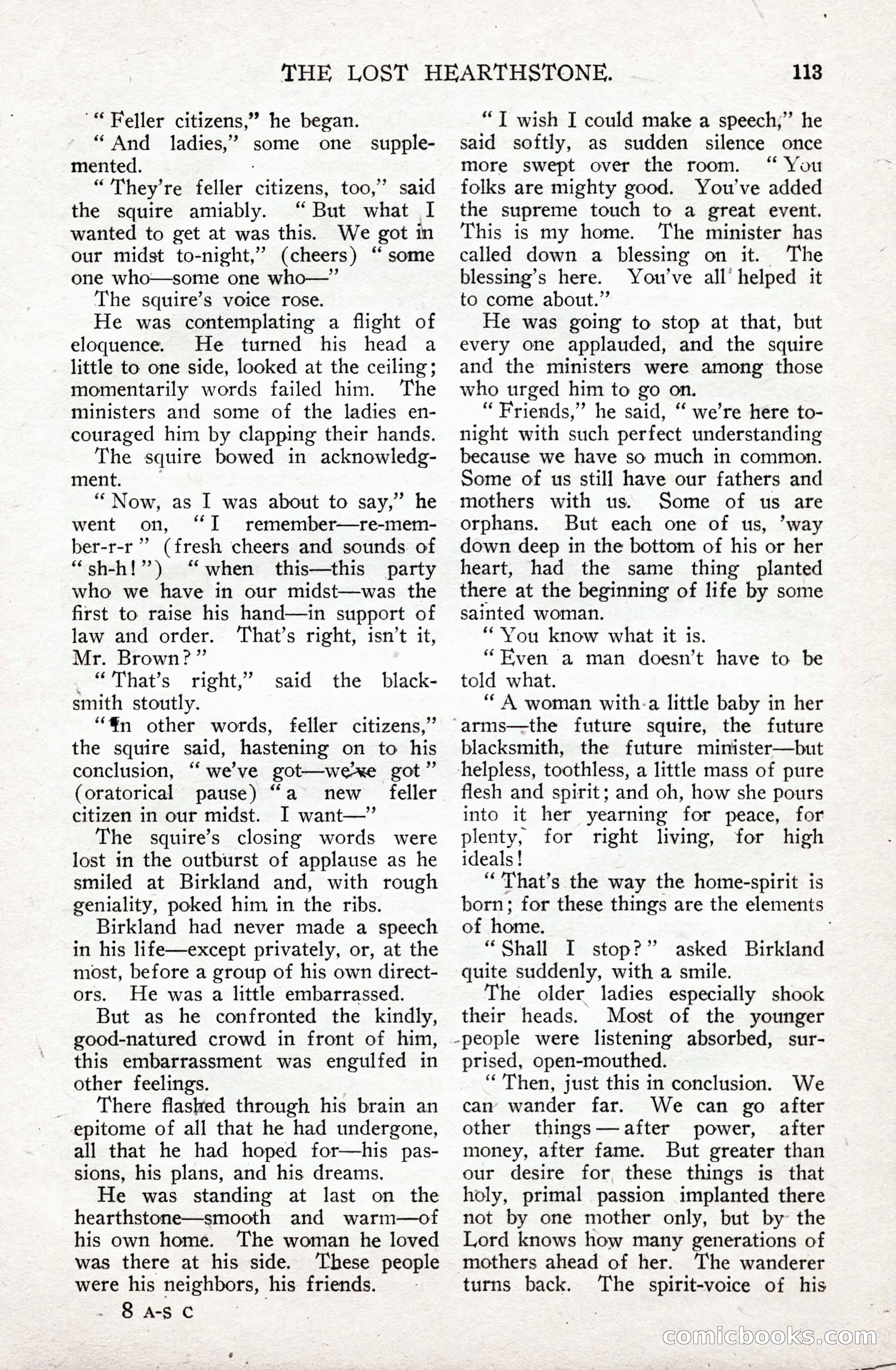 All-Story Cavalier Weekly, July 11, 1914 — page 119 of 216