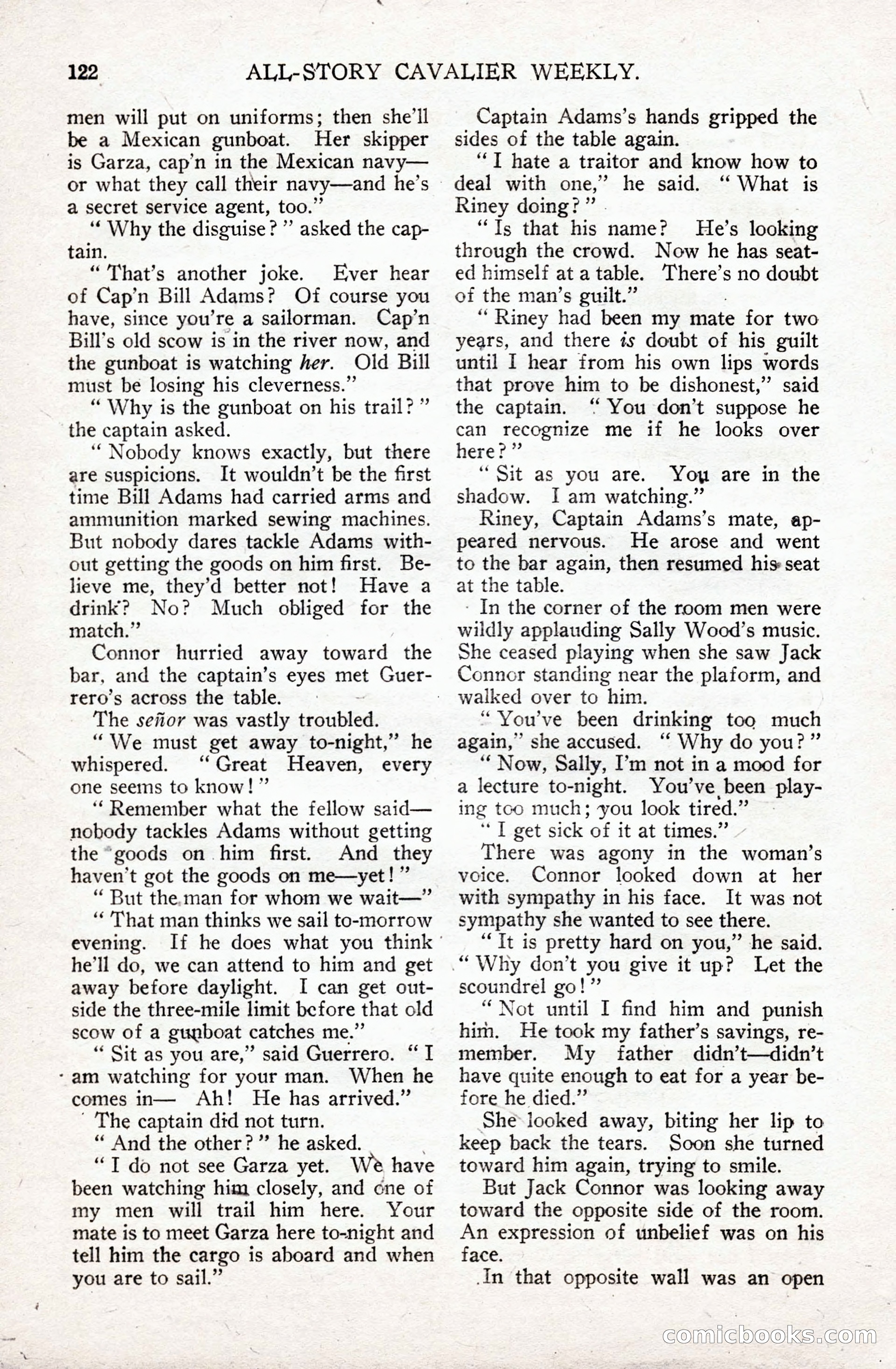 All-Story Cavalier Weekly, July 11, 1914 — page 128 of 216