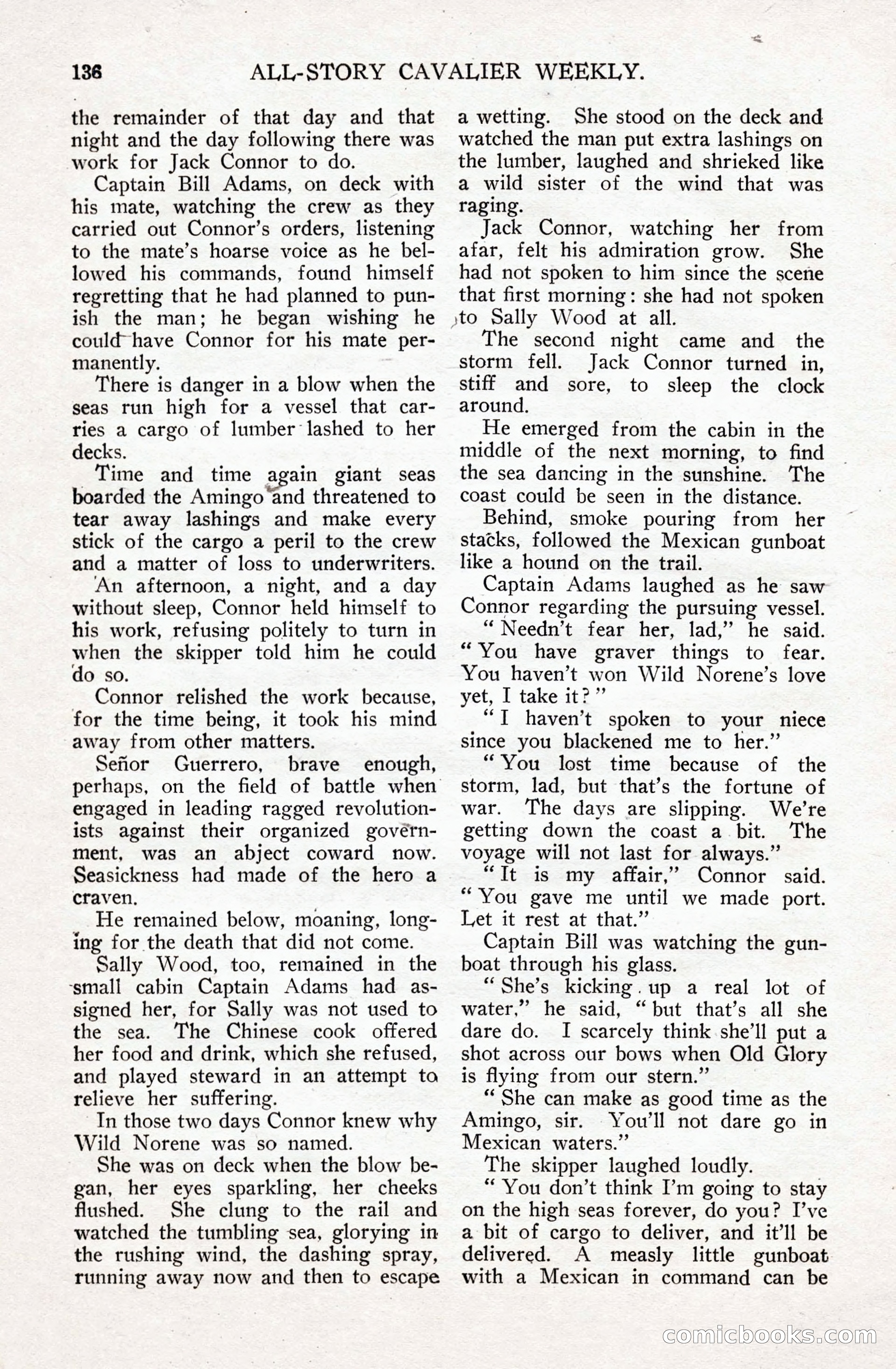 All-Story Cavalier Weekly, July 11, 1914 — page 142 of 216
