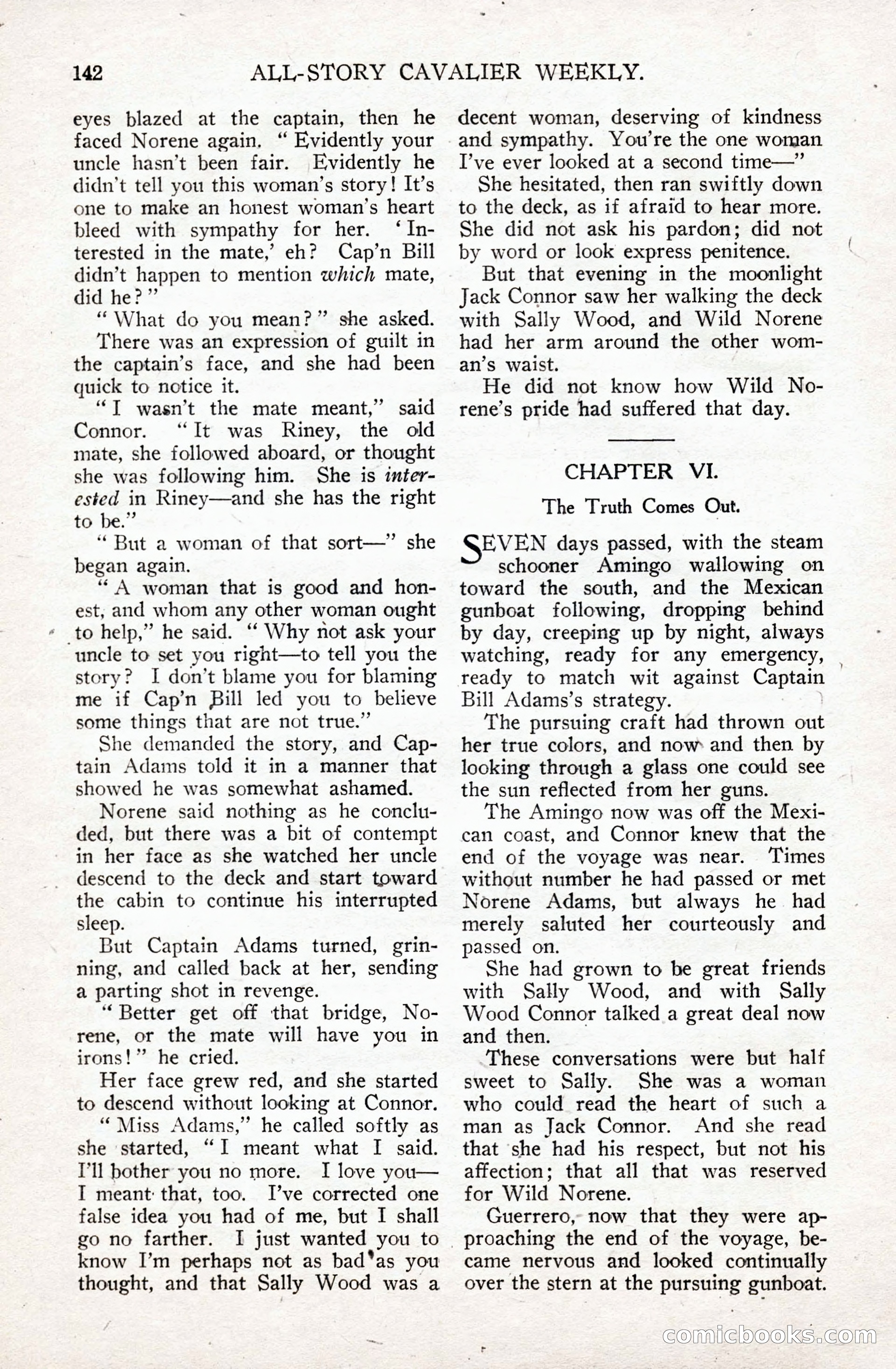 All-Story Cavalier Weekly, July 11, 1914 — page 148 of 216