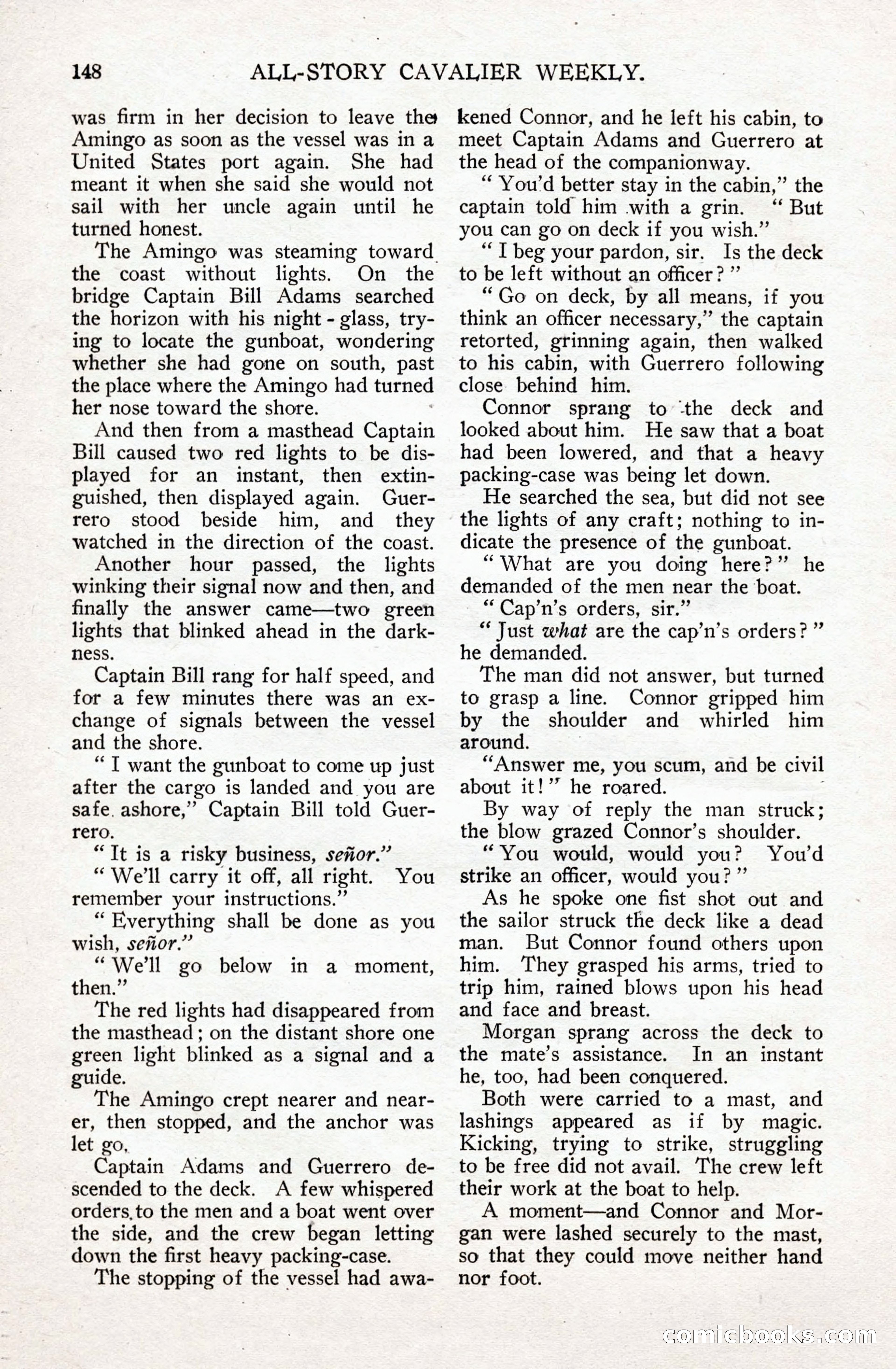 All-Story Cavalier Weekly, July 11, 1914 — page 154 of 216