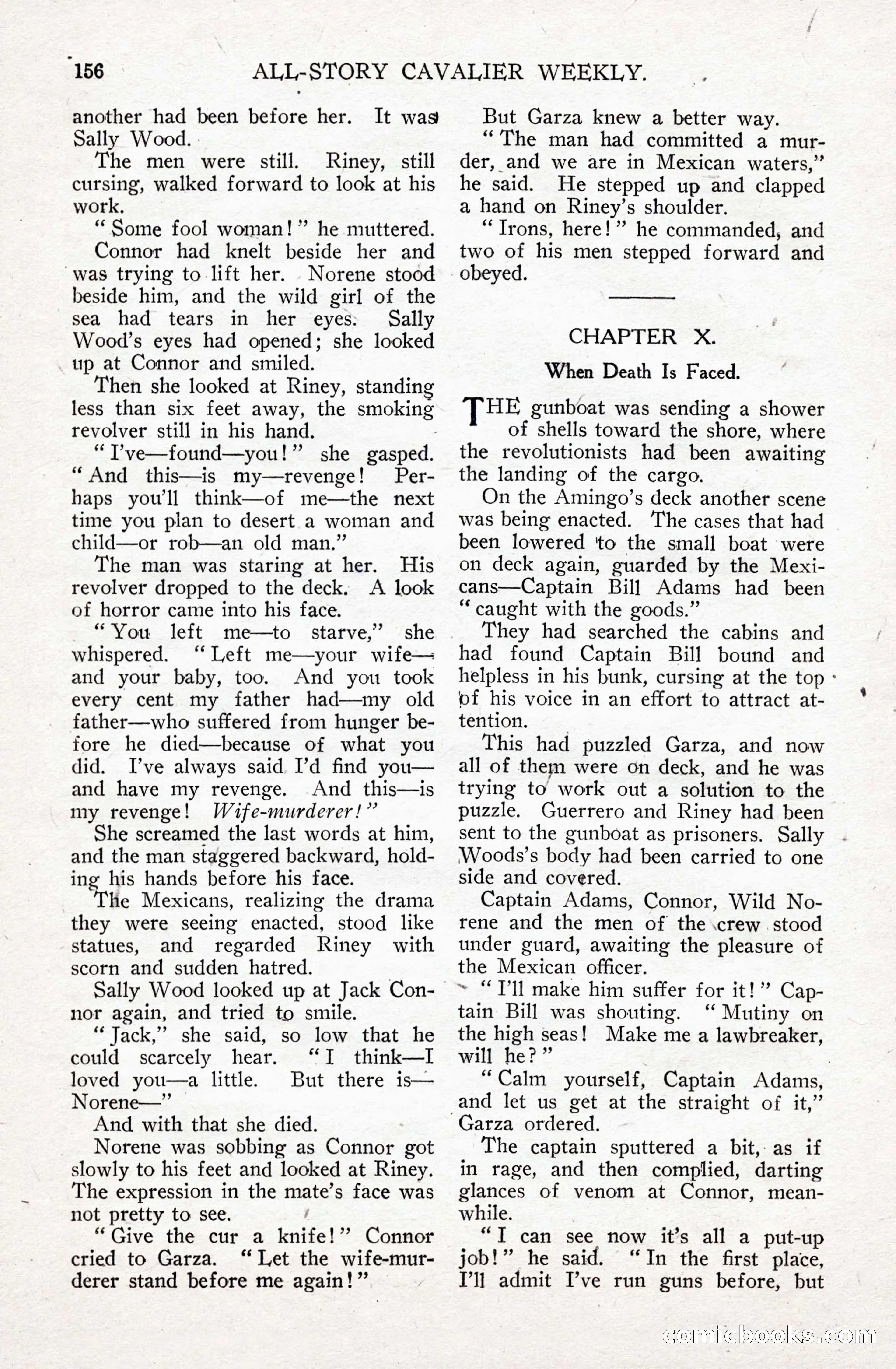 All-Story Cavalier Weekly, July 11, 1914 — page 162 of 216
