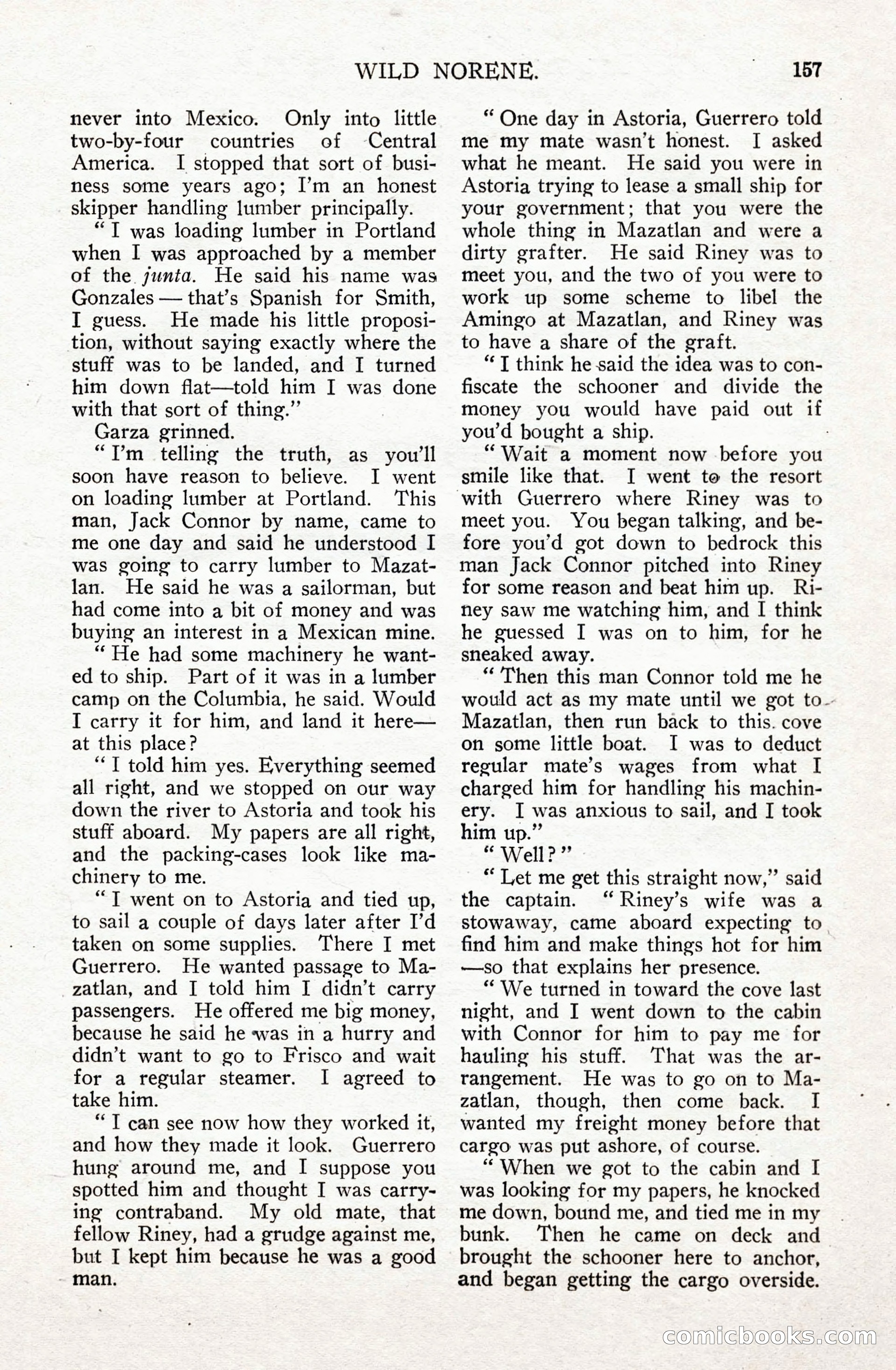 All-Story Cavalier Weekly, July 11, 1914 — page 163 of 216