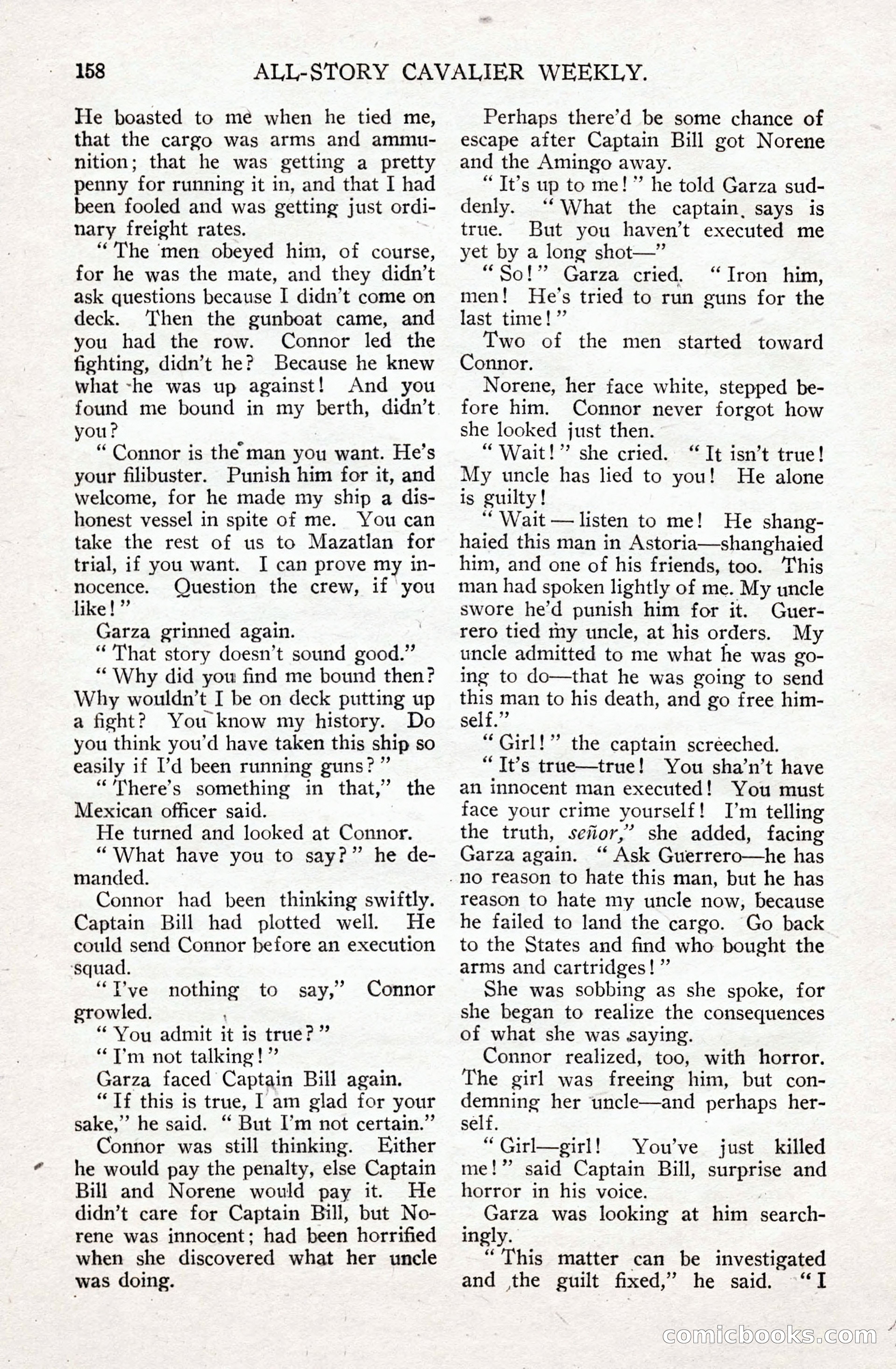 All-Story Cavalier Weekly, July 11, 1914 — page 164 of 216