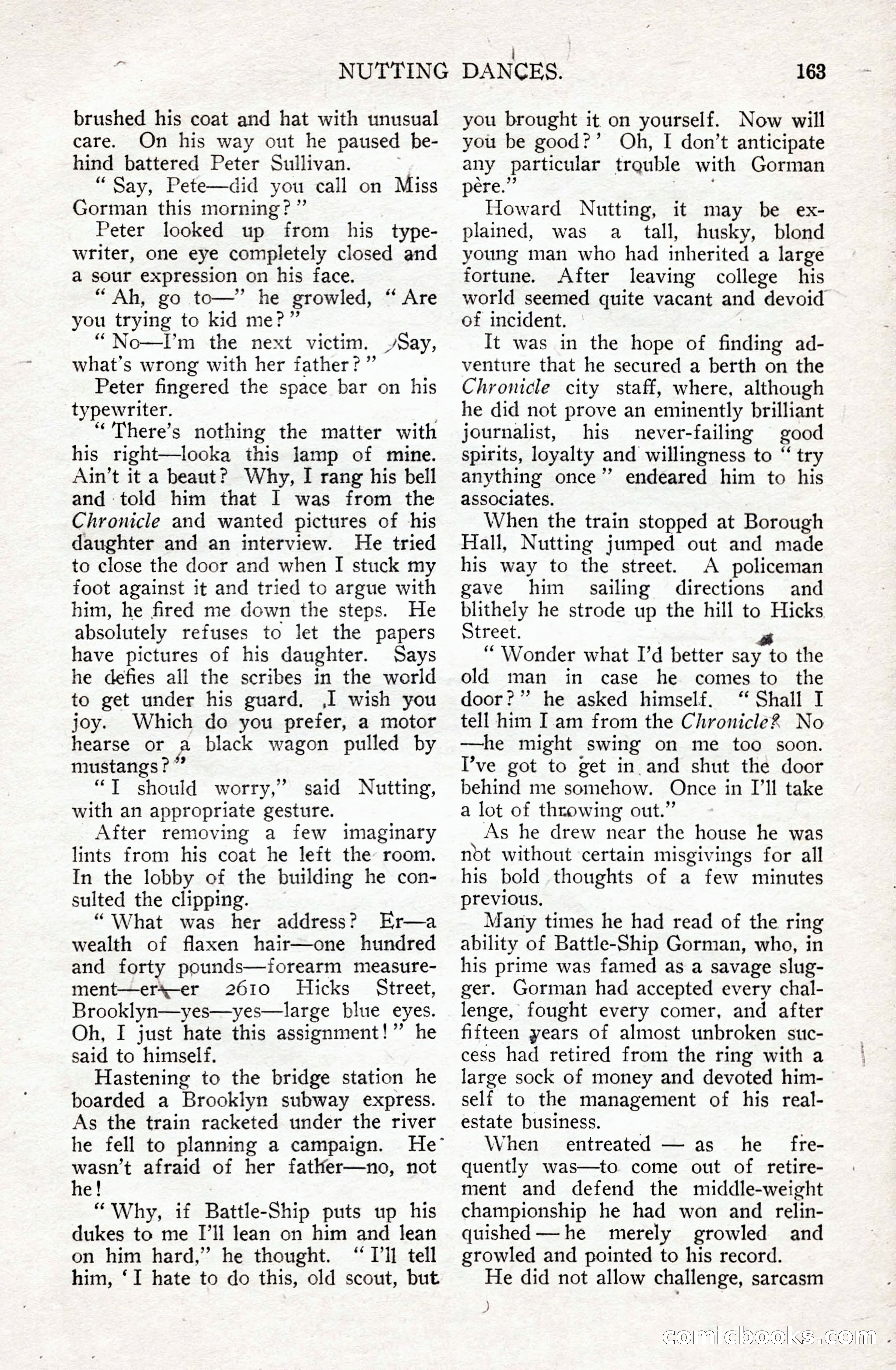 All-Story Cavalier Weekly, July 11, 1914 — page 169 of 216