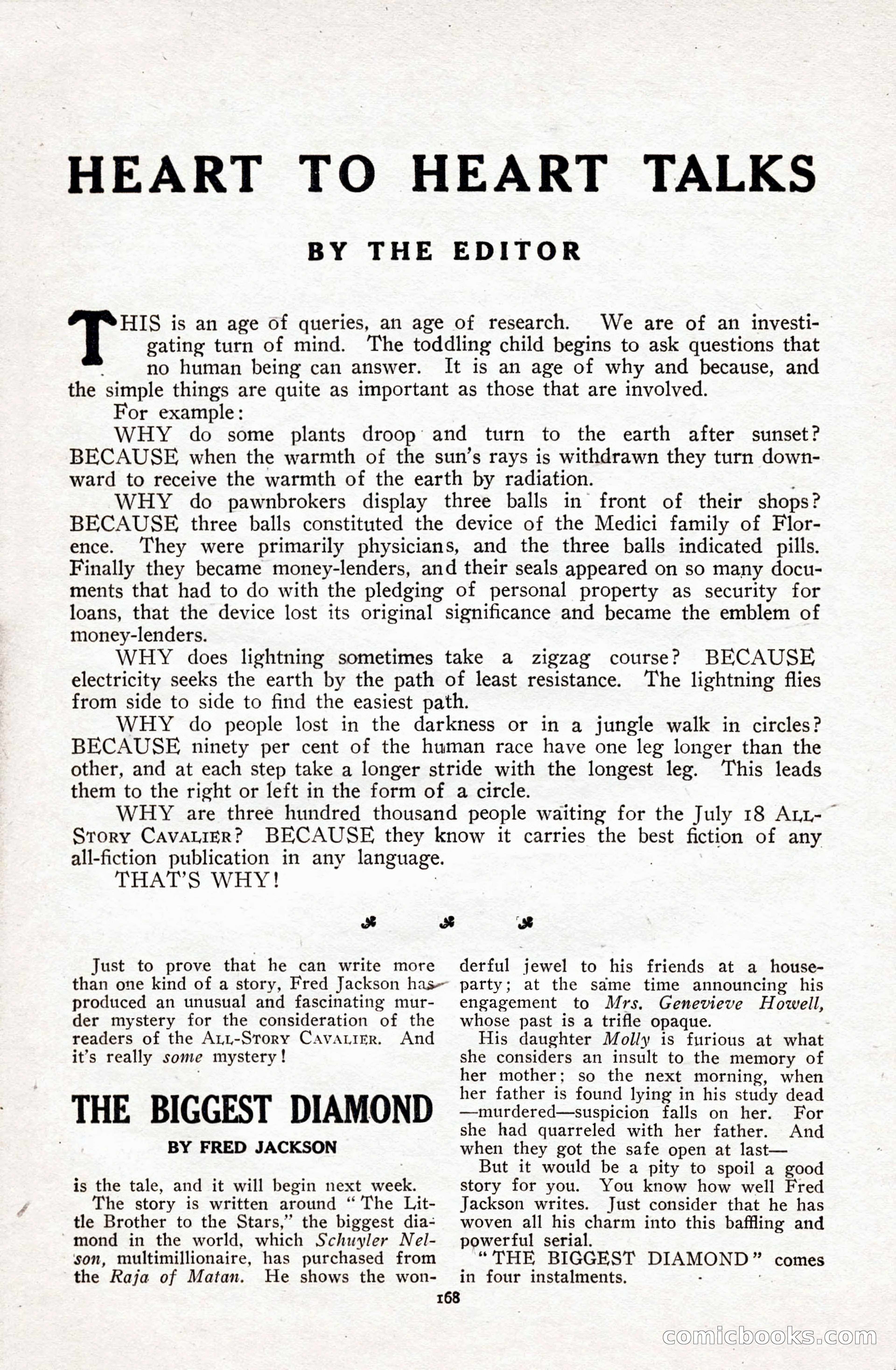 All-Story Cavalier Weekly, July 11, 1914 — page 174 of 216