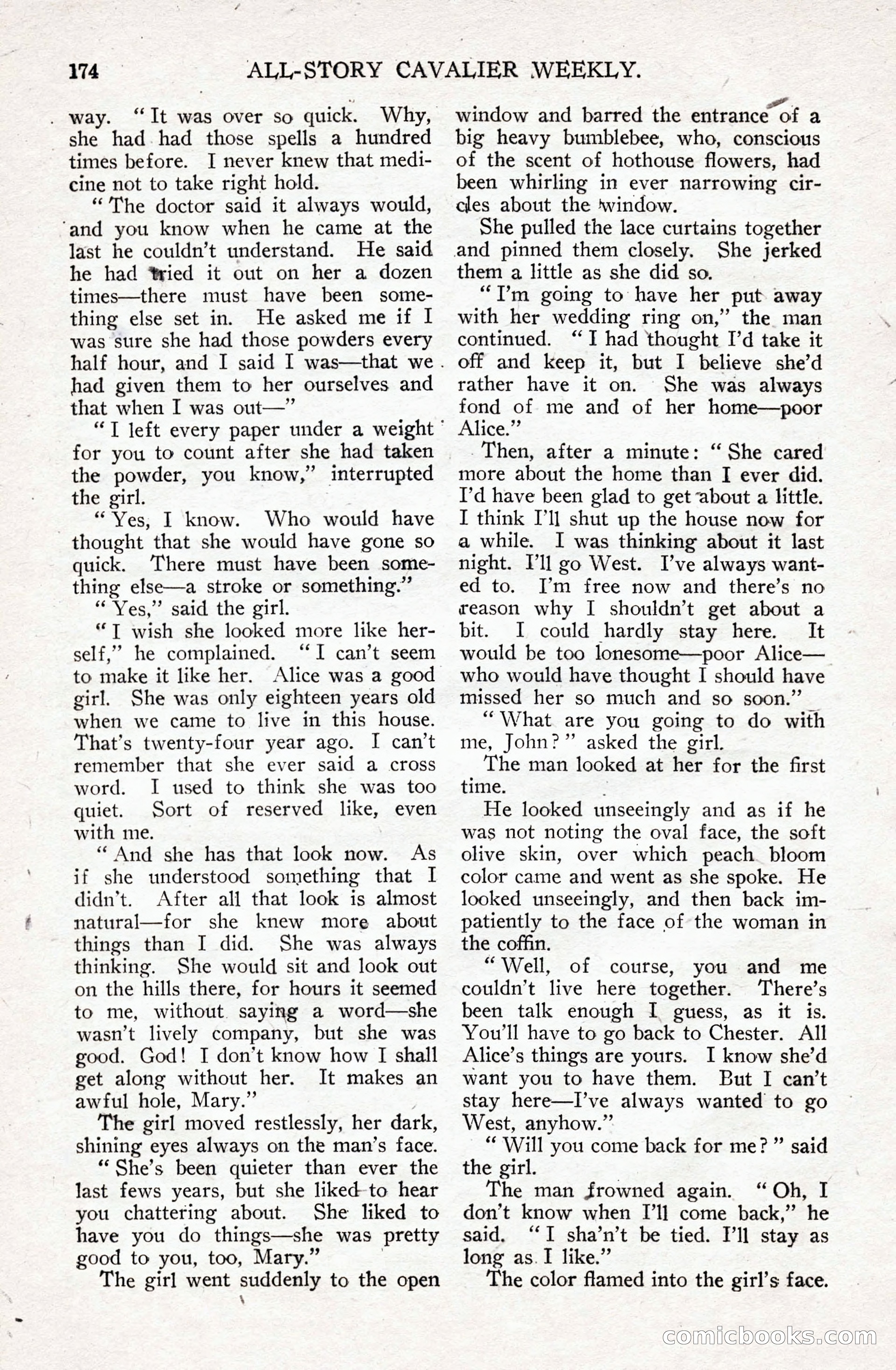 All-Story Cavalier Weekly, July 11, 1914 — page 180 of 216