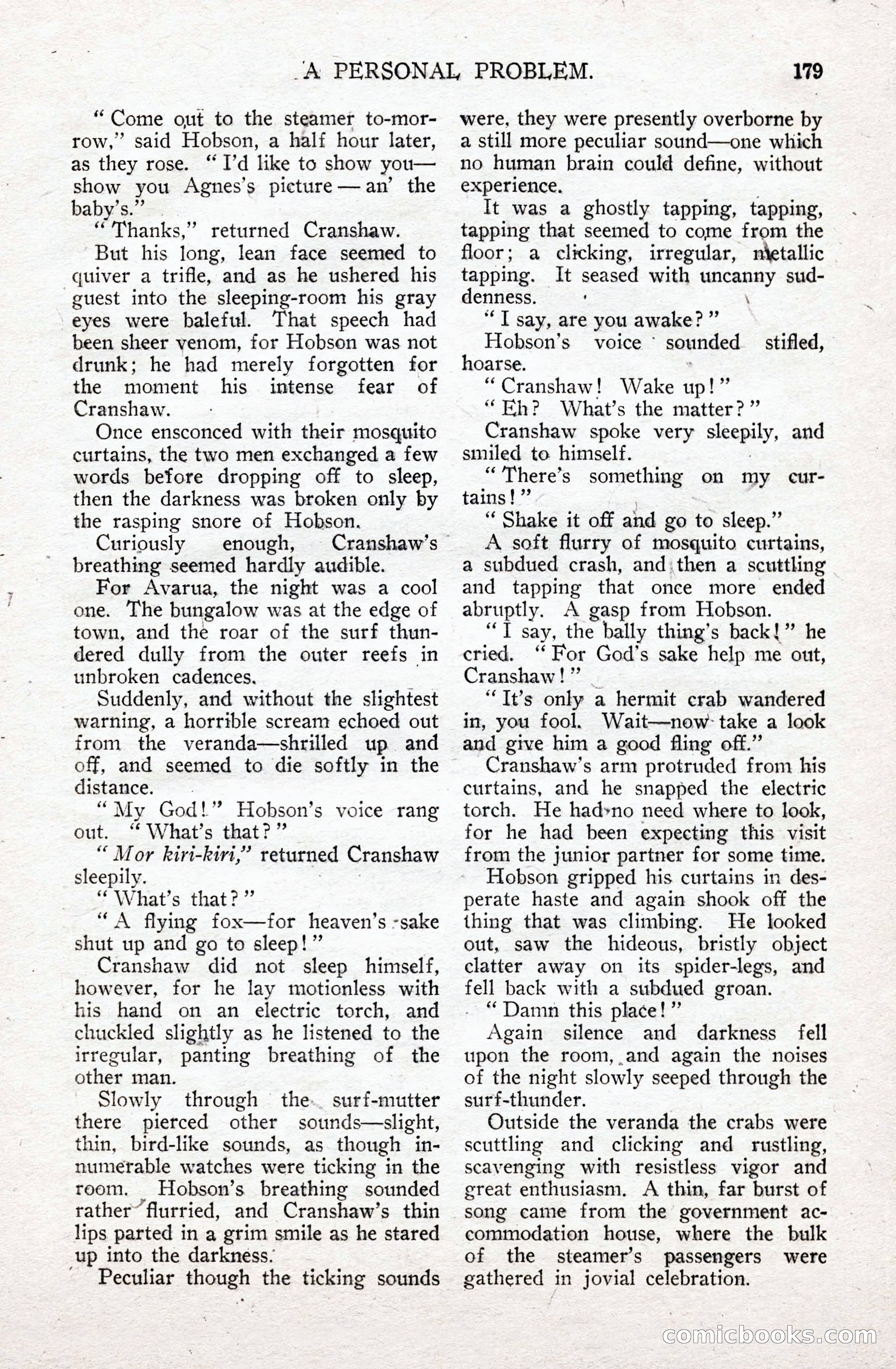 All-Story Cavalier Weekly, July 11, 1914 — page 185 of 216