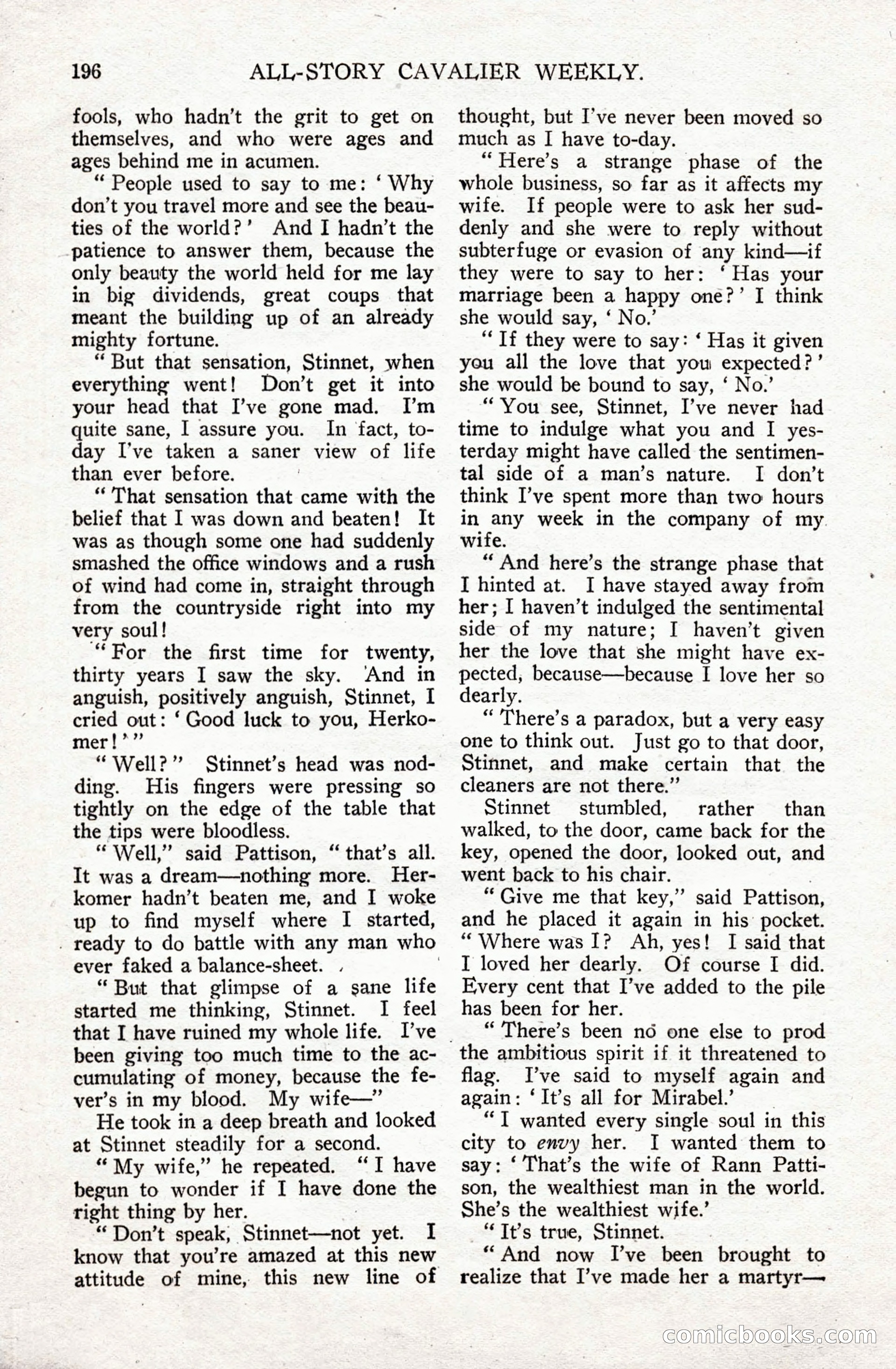 All-Story Cavalier Weekly, July 11, 1914 — page 202 of 216